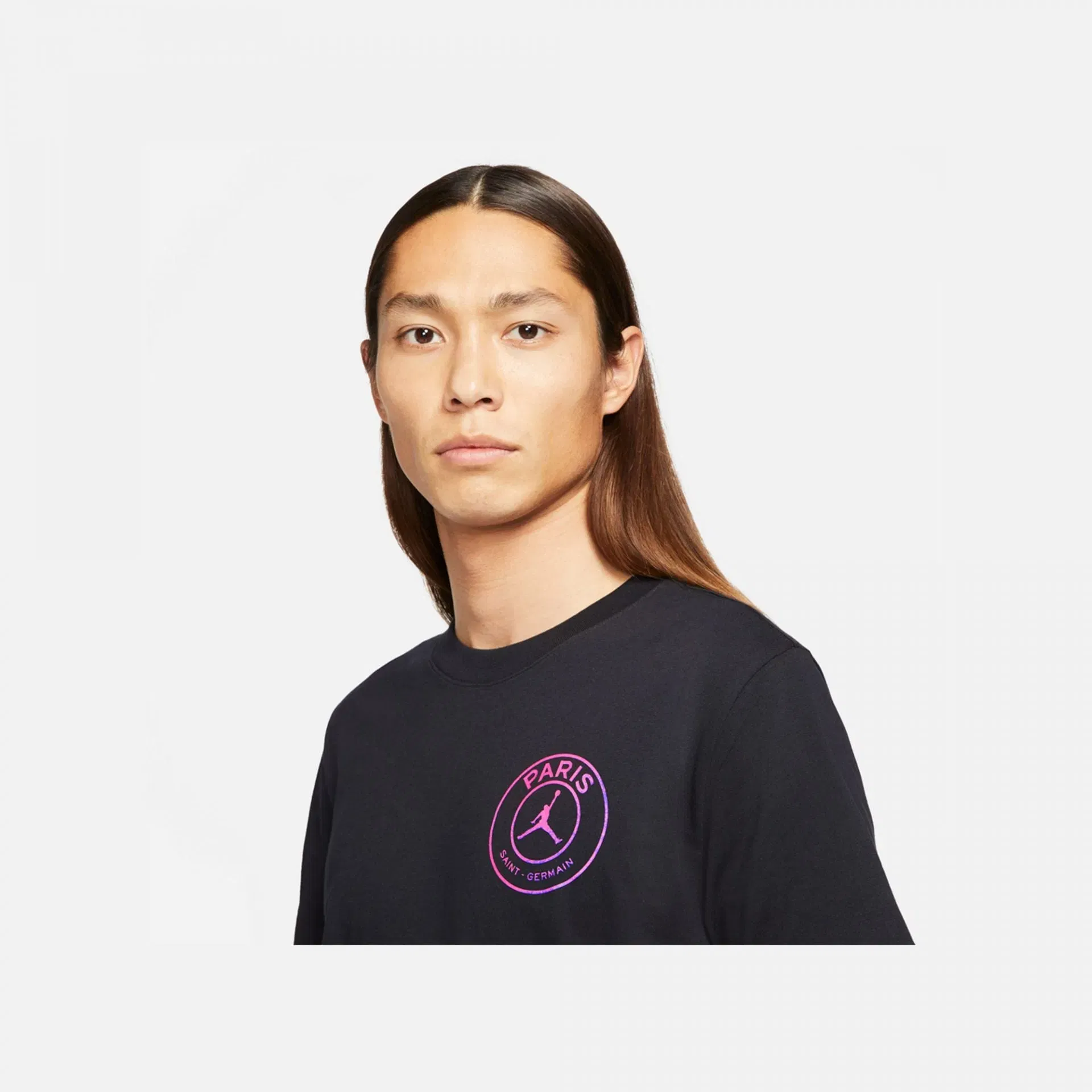 Nike PSG LOGO T-SHIRT BLACK