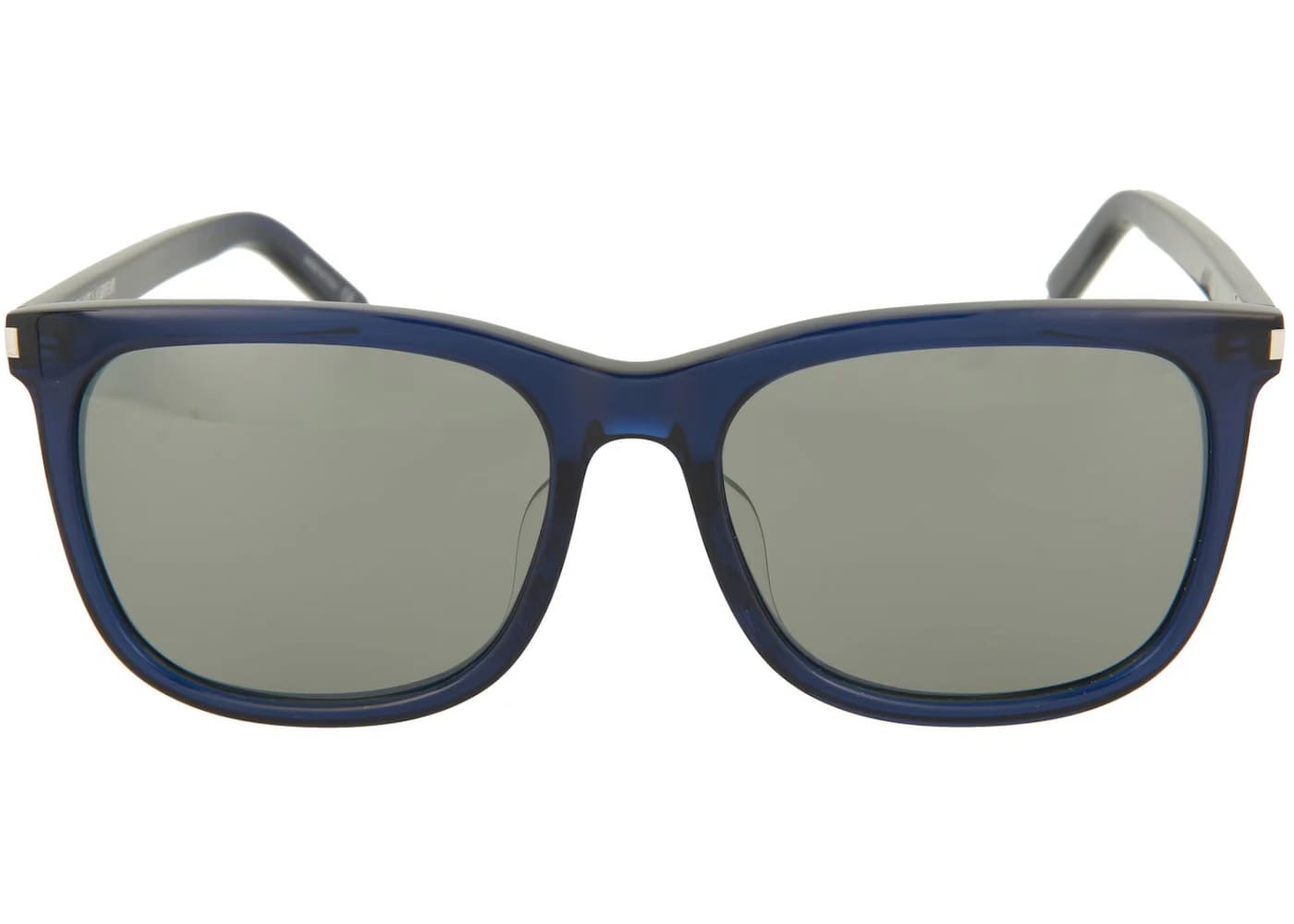 Saint Laurent Square Sunglasses Blue/Blue/Silver (SL116K-30000489-003)