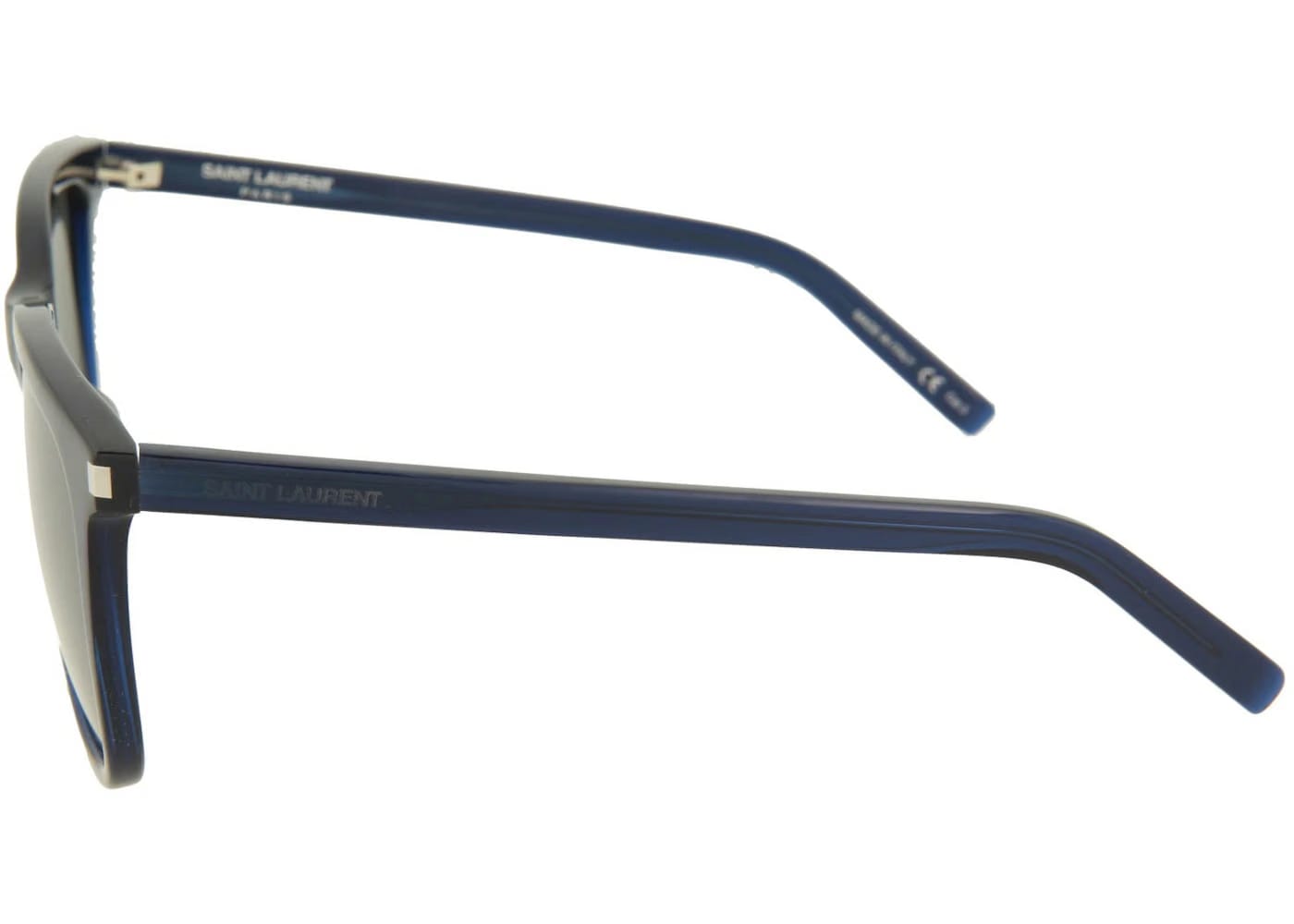 Saint Laurent Square Sunglasses Blue/Blue/Silver (SL116K-30000489-003)