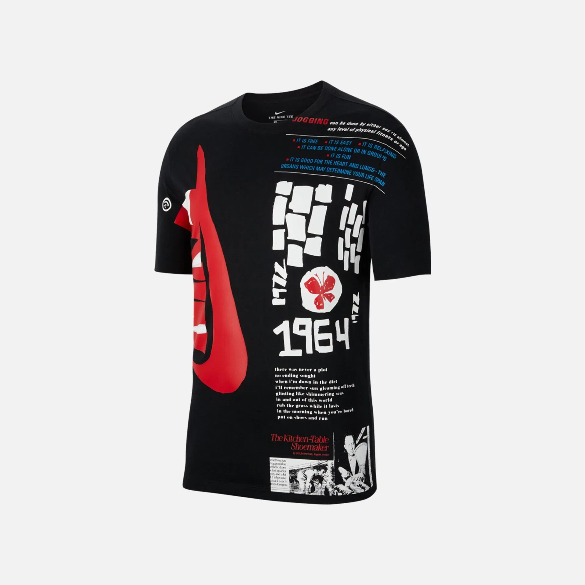 Nike NSW BLACK PRINTED T-Shirt