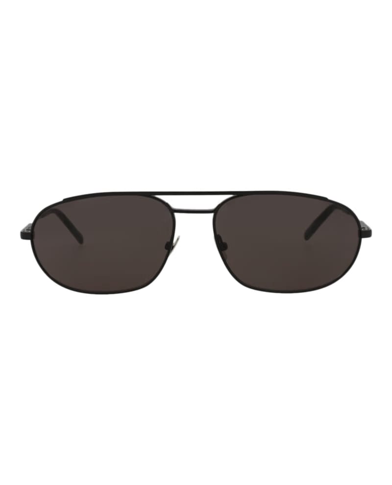 Saint Laurent Round Oval Sunglasses Black/Black/Black (SL561-30013779-001)