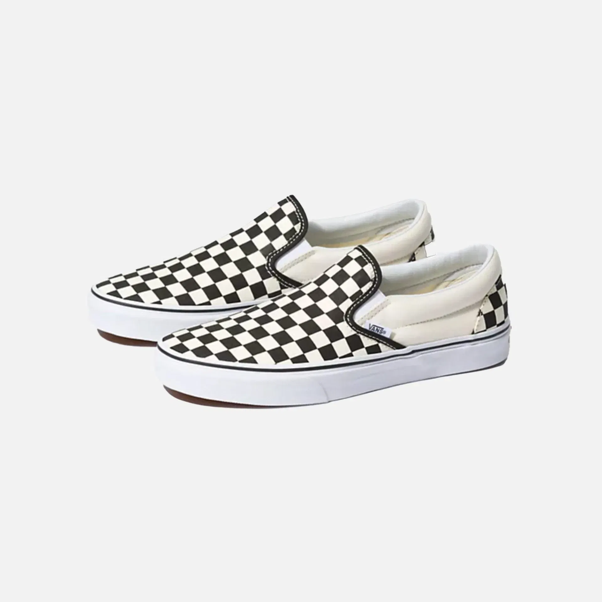 Vans CLASSIC SLIPON CHECK WHITE