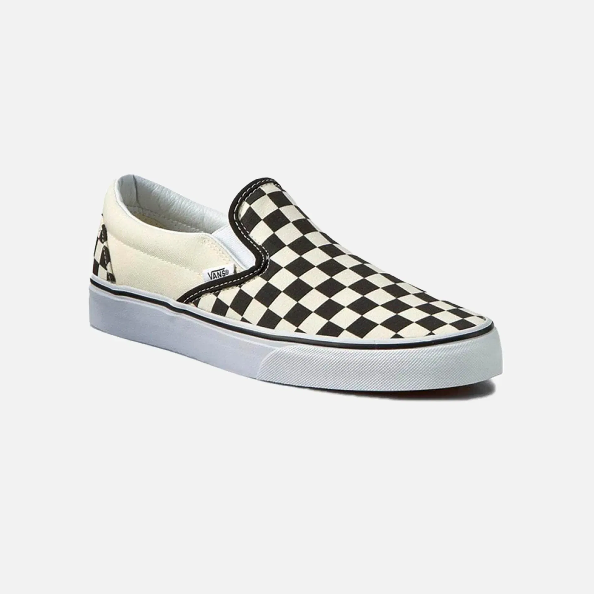 Vans CLASSIC SLIPON CHECK WHITE