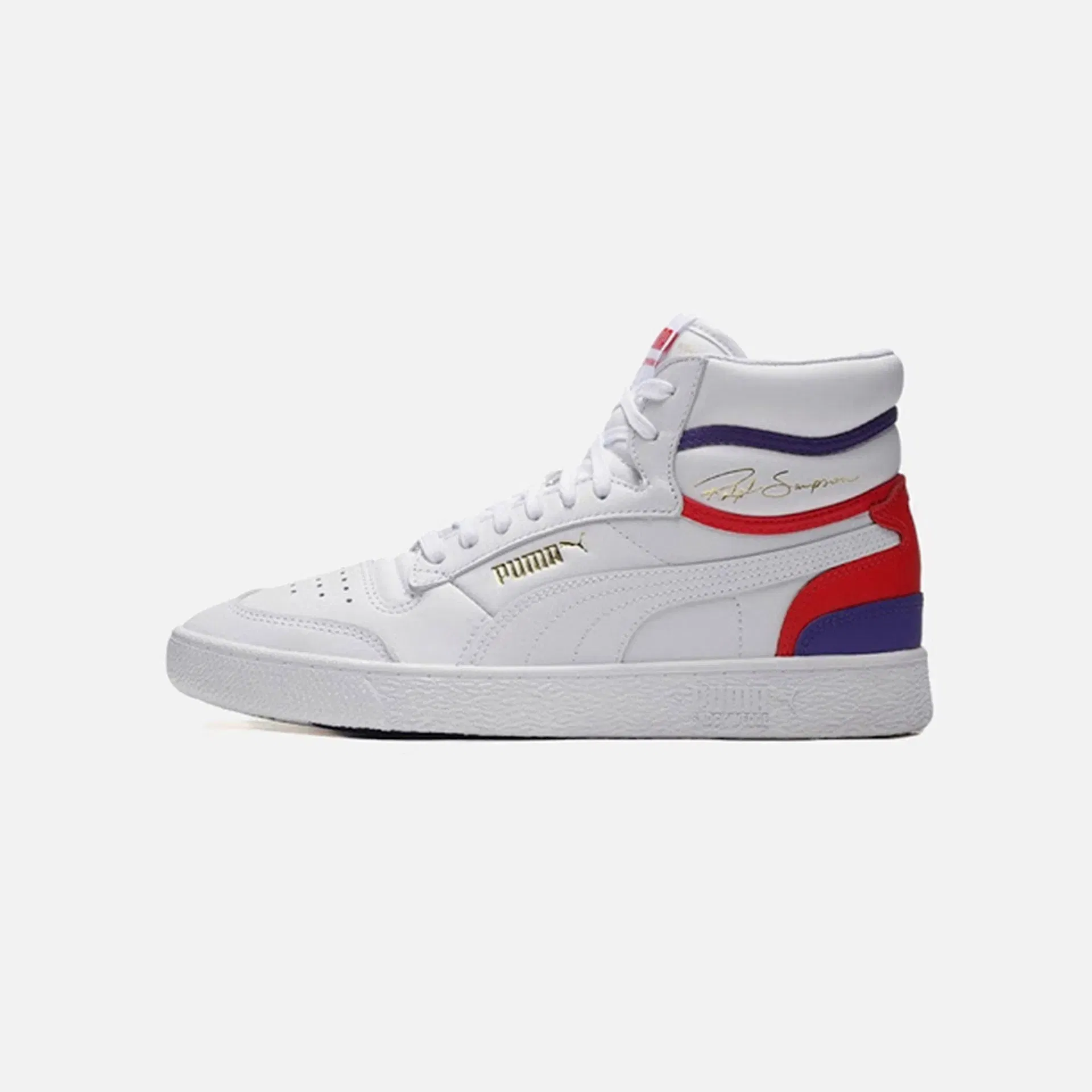 Puma Ralph Sampson Mid Puma White-High Risk R