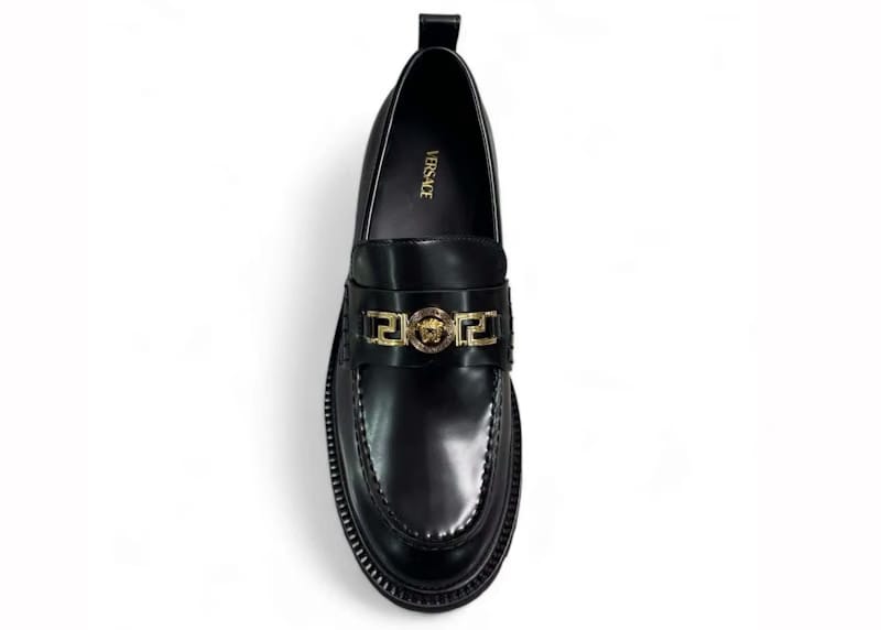 Versace Greca Medusa Loafer Black
