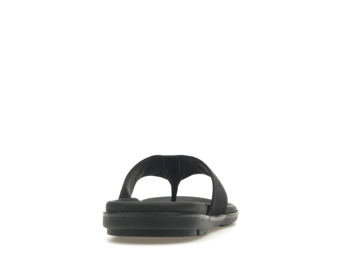 Prada Nylon Tape Thong Sandals Black Leather (Men's)