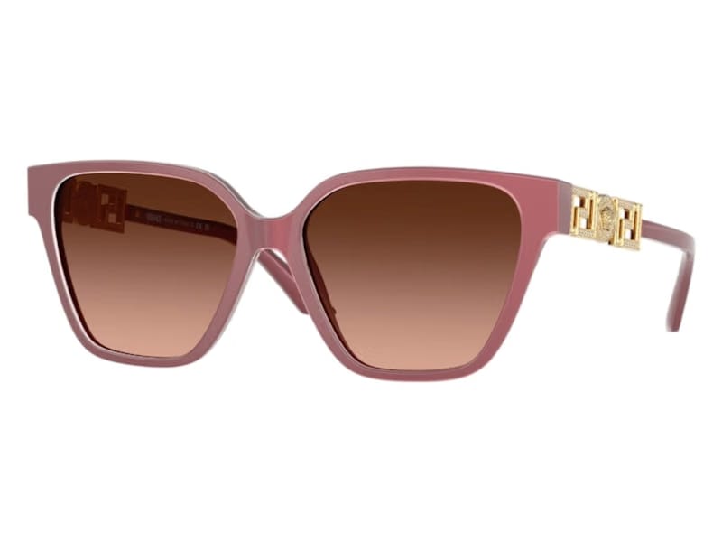 Versace Butterfly Sunglasses GreyPink Perla Dark Ruby (VE4471BF 54755M)