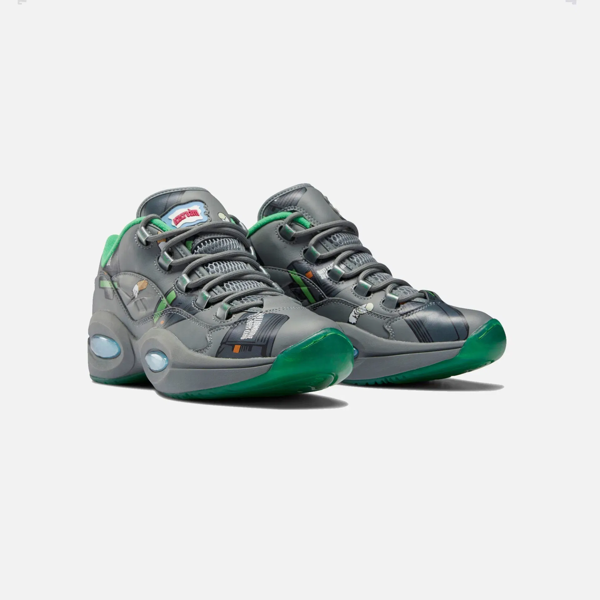 Reebok BILLIONAIRE BOYS CLUB QUESTION LOW GREY