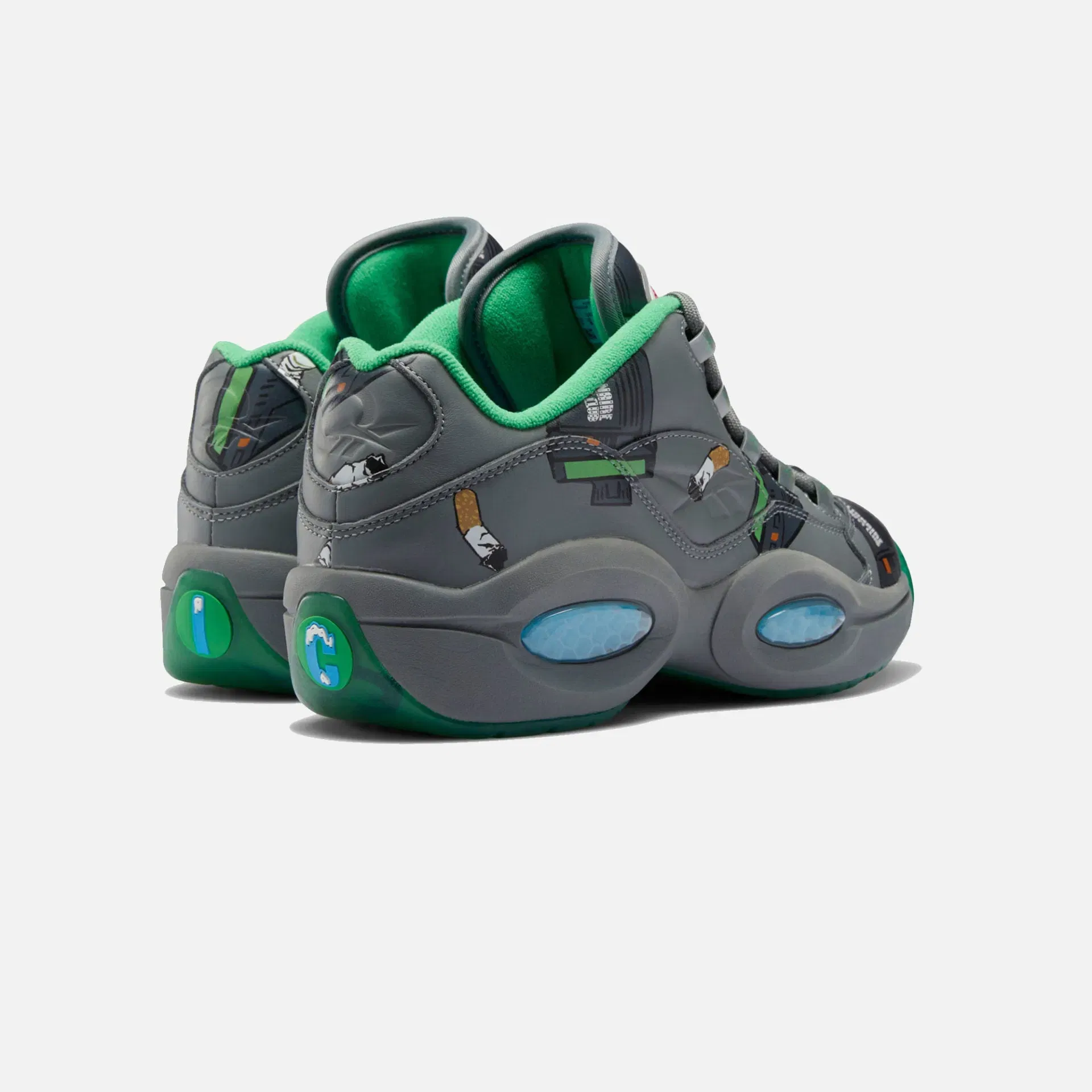 Reebok BILLIONAIRE BOYS CLUB QUESTION LOW GREY