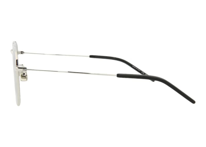 Saint Laurent Aviator Sunglasses Silver/Green (SL309-30008020-003)