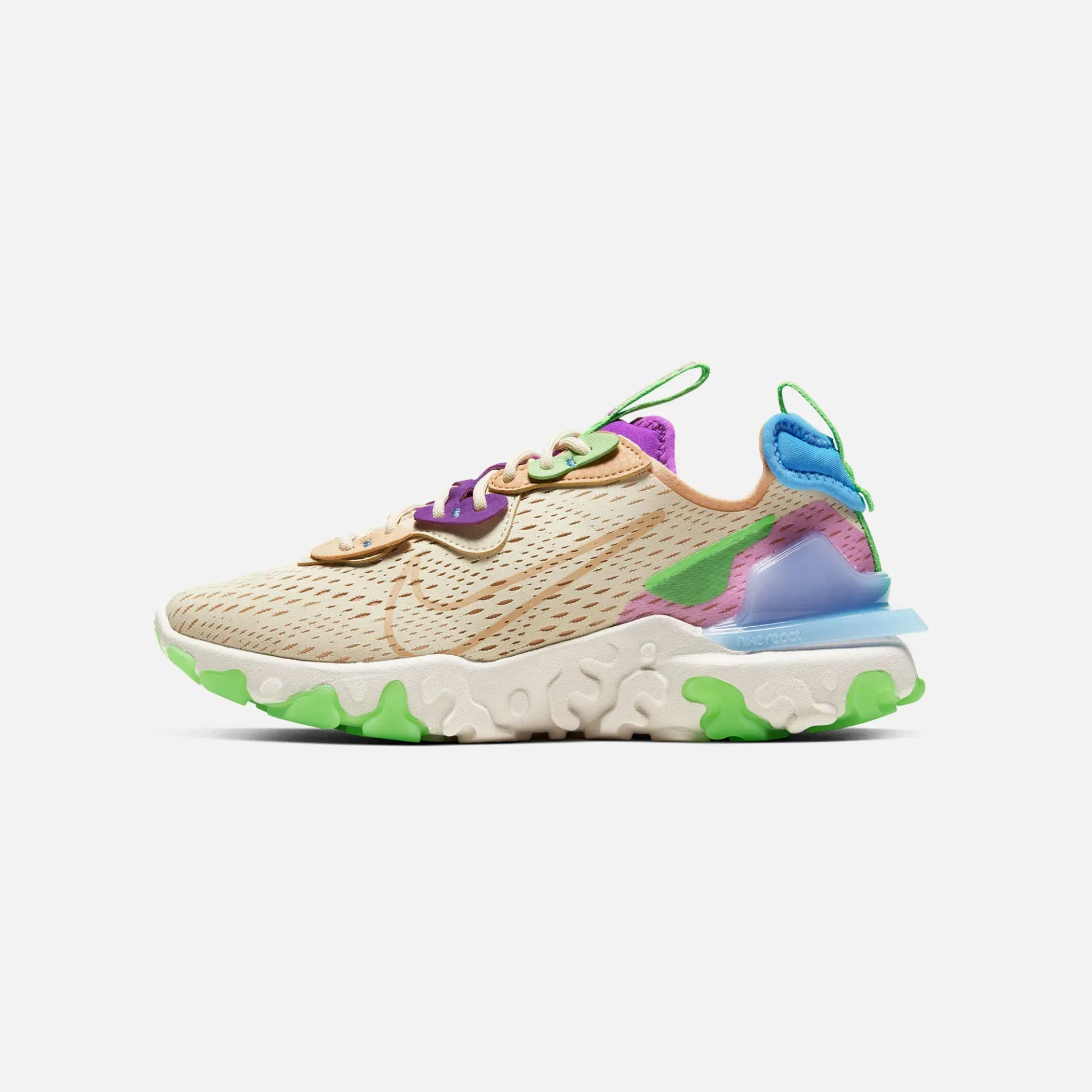 Nike REACT VISION W BEIGE/PURPLE