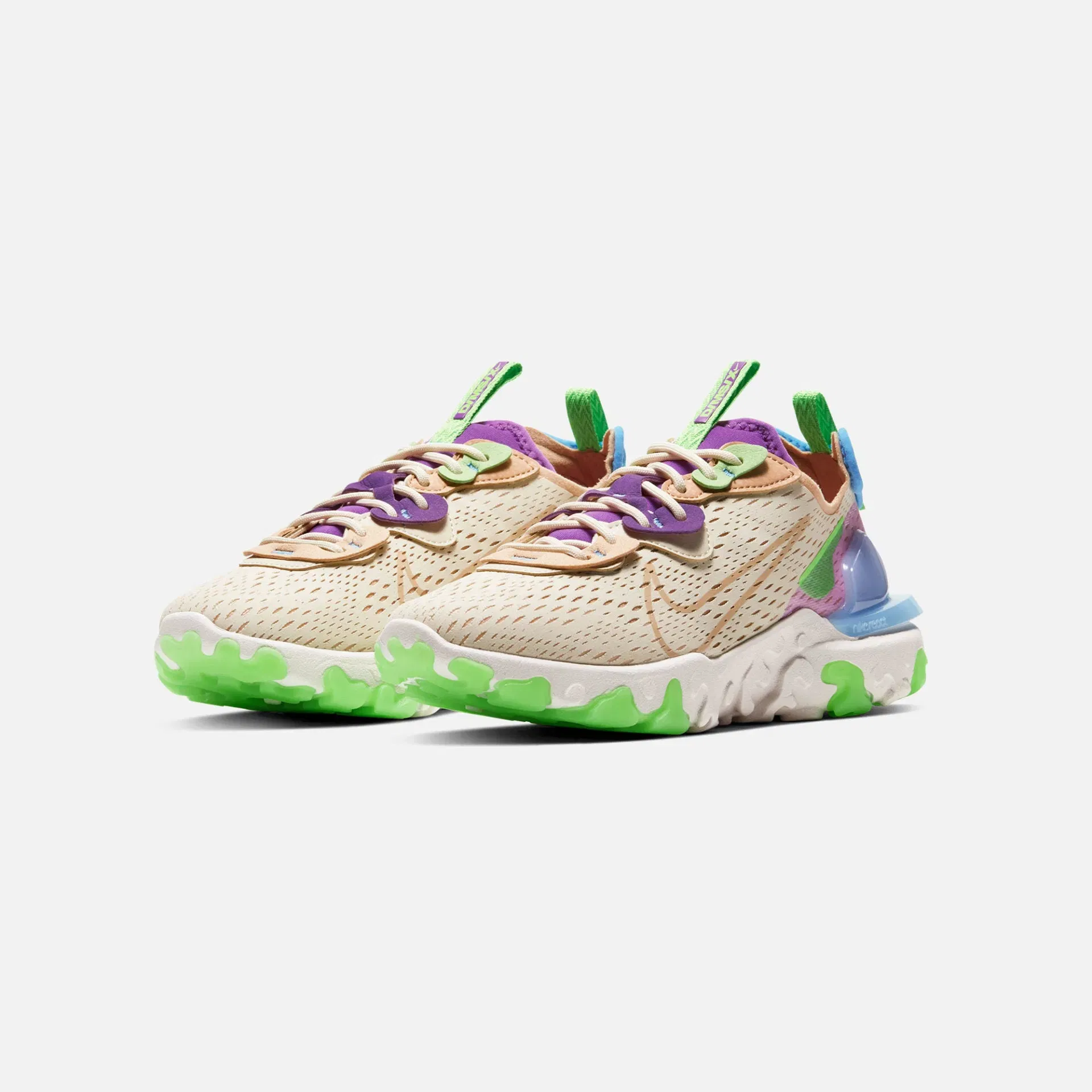 Nike REACT VISION W BEIGE/PURPLE