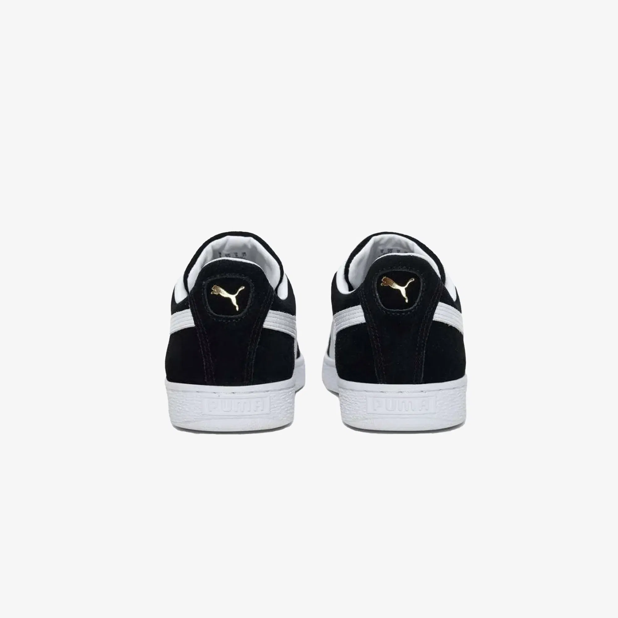 PUMA SUEDE CROC { BLACK/WHITE