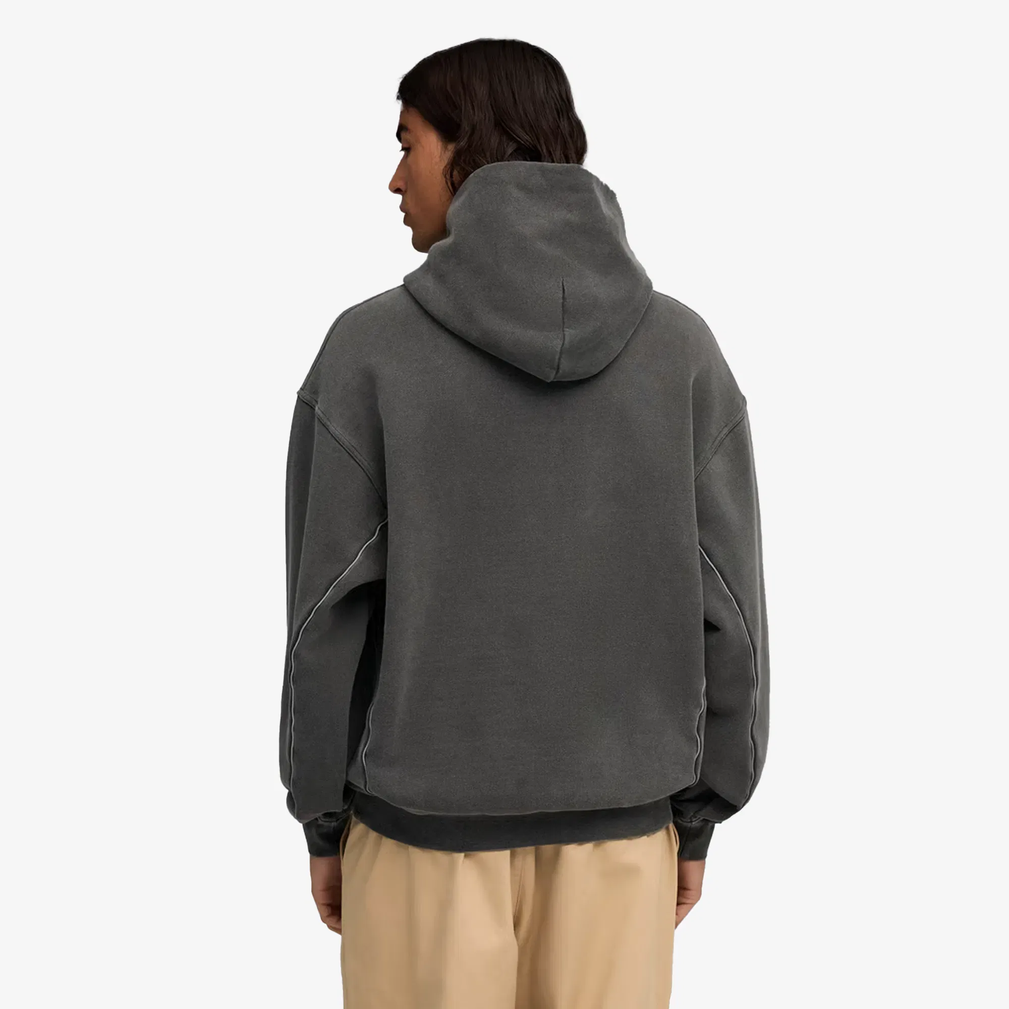PUMA x REPRESENT OVERSIZED HOODIE { FLAT DARK GRAY