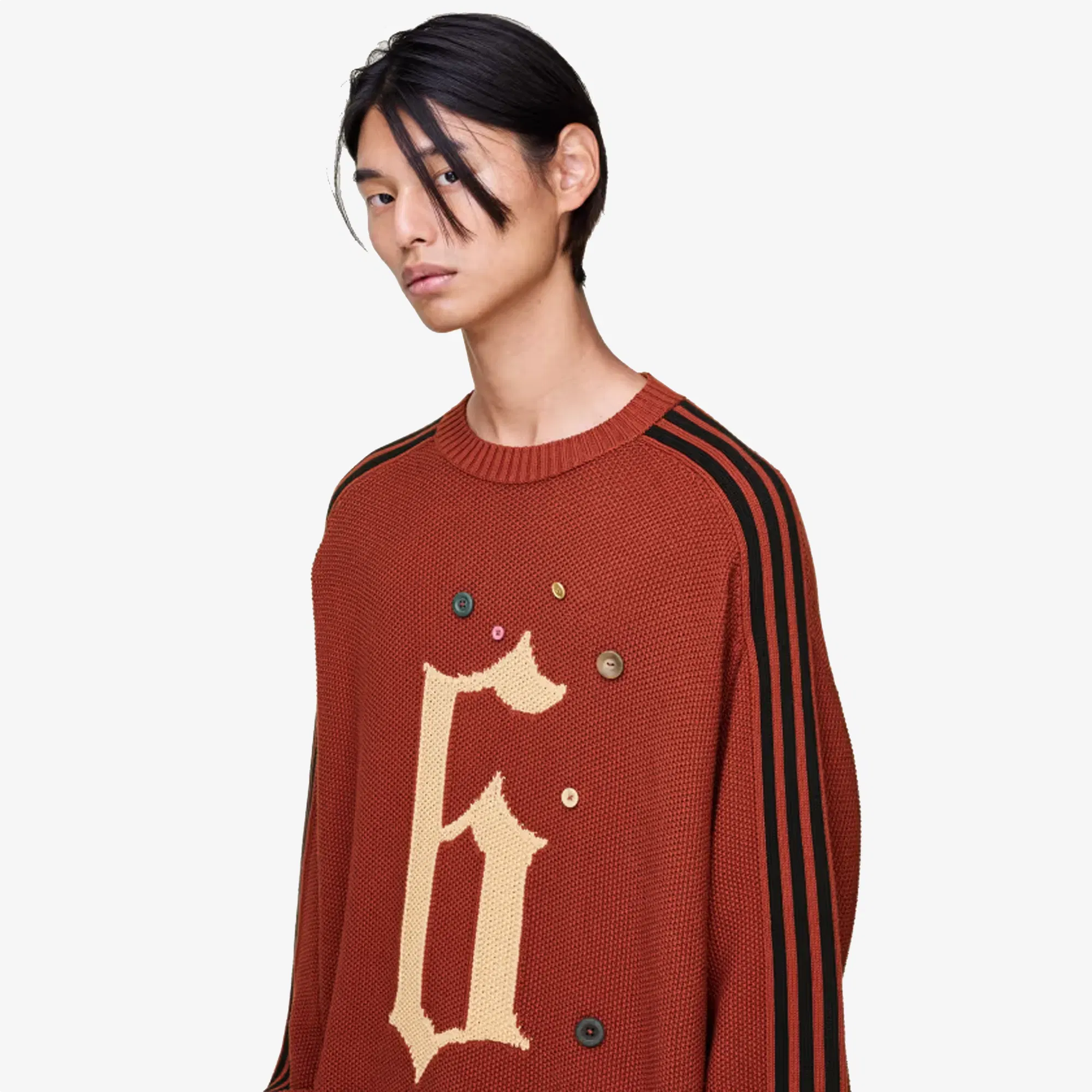 ADIDAS ORIGINALS SONG FOR THE MUTE ADI006 SWEATSHIRT { WILD SEPIA