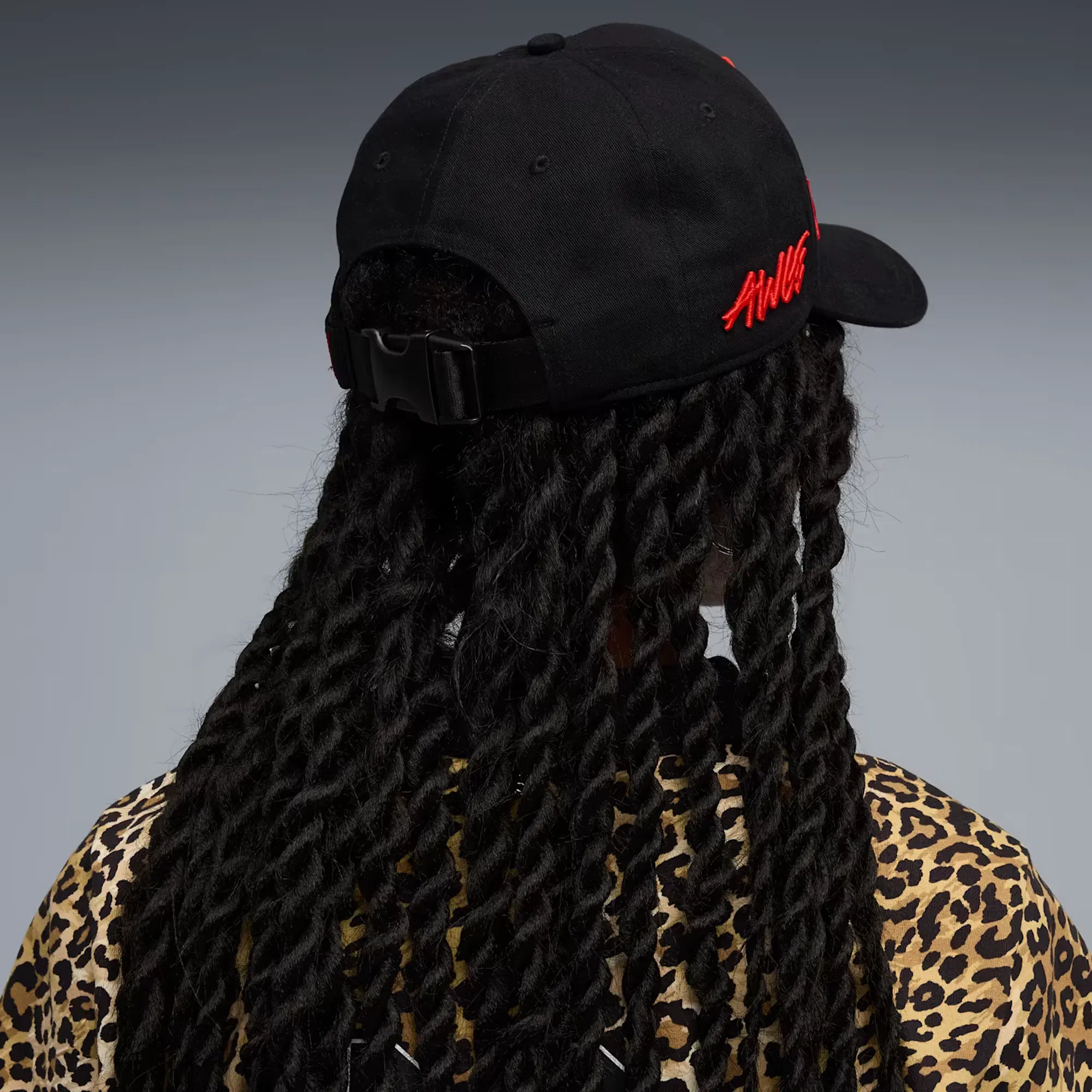 PUMA x A$AP ROCKEY CAP { BLACK-FIERCE RED