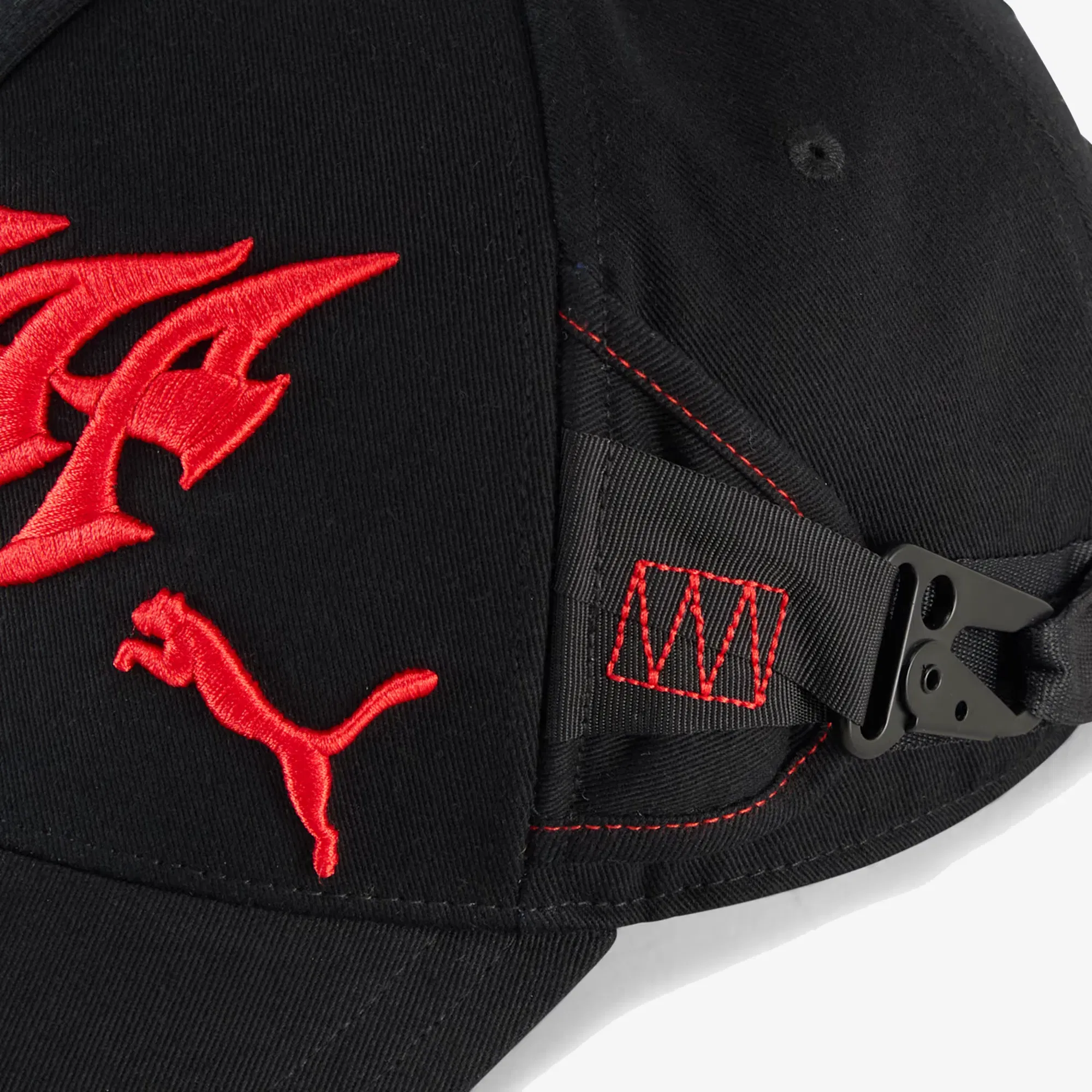 PUMA x A$AP ROCKEY CAP { BLACK-FIERCE RED