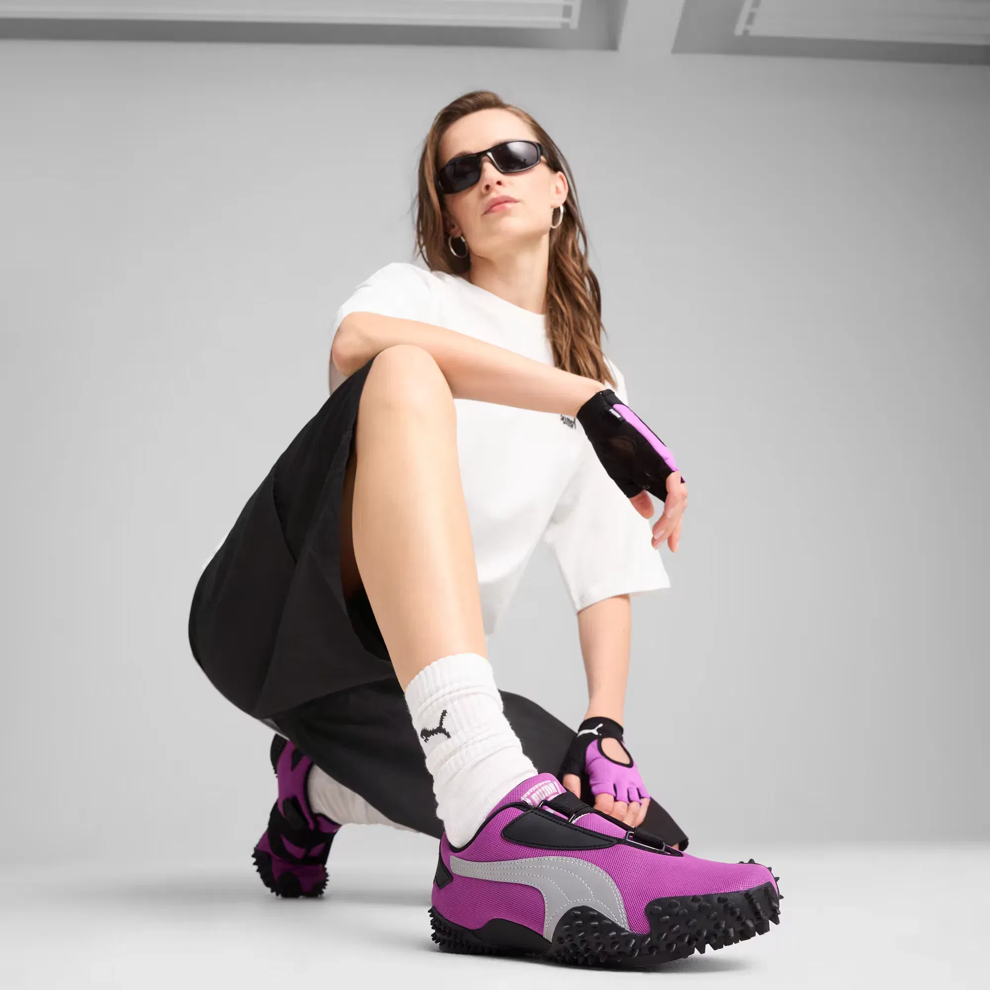 PUMA MOSTRO OG { WILD BERRY-SILVER