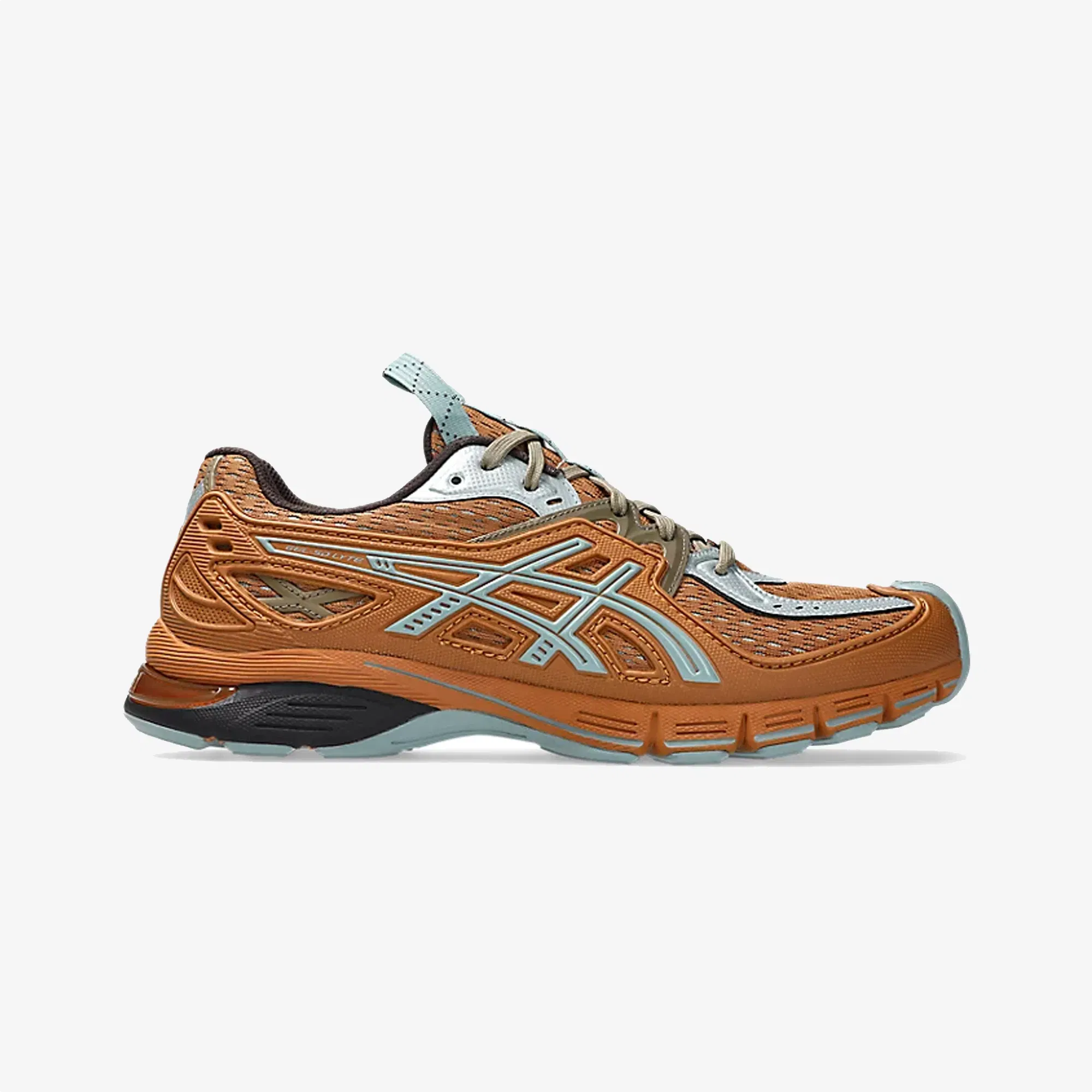 ASICS UB12-S GEL-SD-LYTE { DOLPHIN GREY/RUST ORANGE