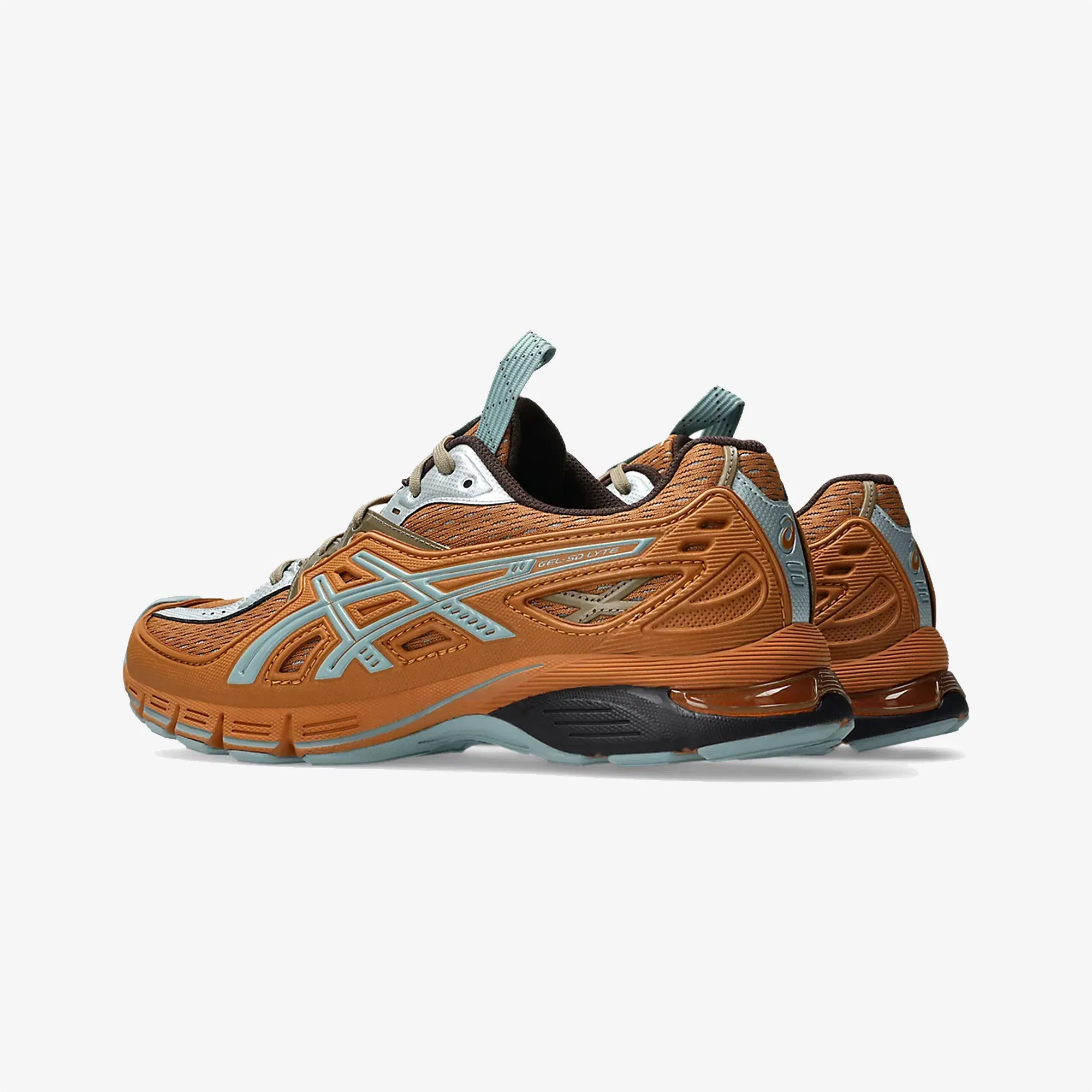ASICS UB12-S GEL-SD-LYTE { DOLPHIN GREY/RUST ORANGE