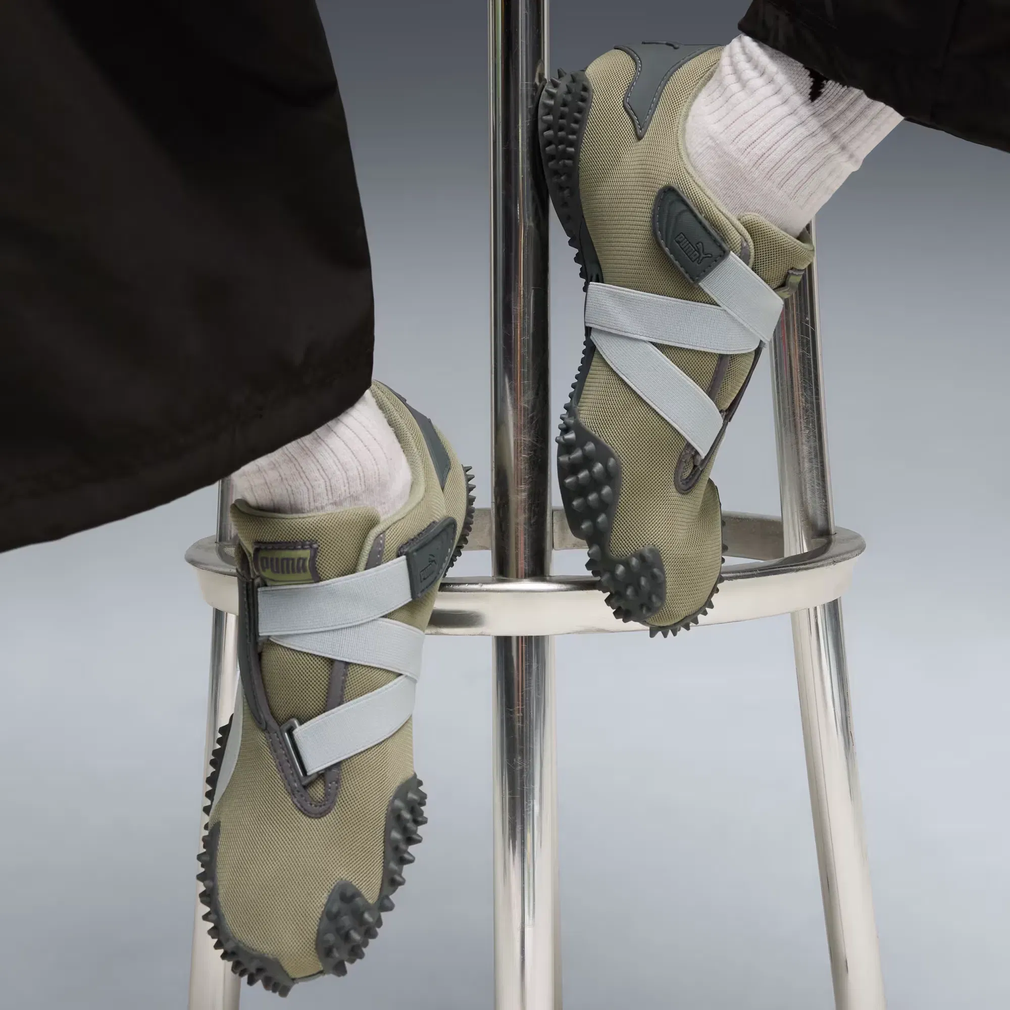 PUMA MOSTRO OG PRIME { LUX ARMY-GLACIAL GRAY