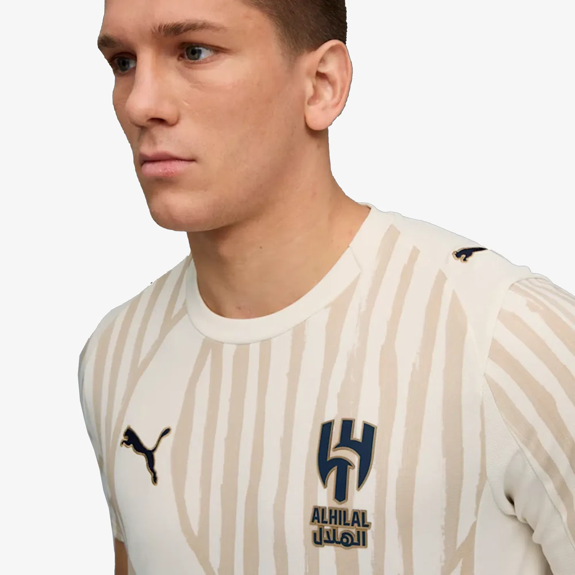 PUMA X KIDSUPER AL-HILAL PERFORMANCE FOOTBALL JERSEY { ALPINE SNOW-CLUB NAVY