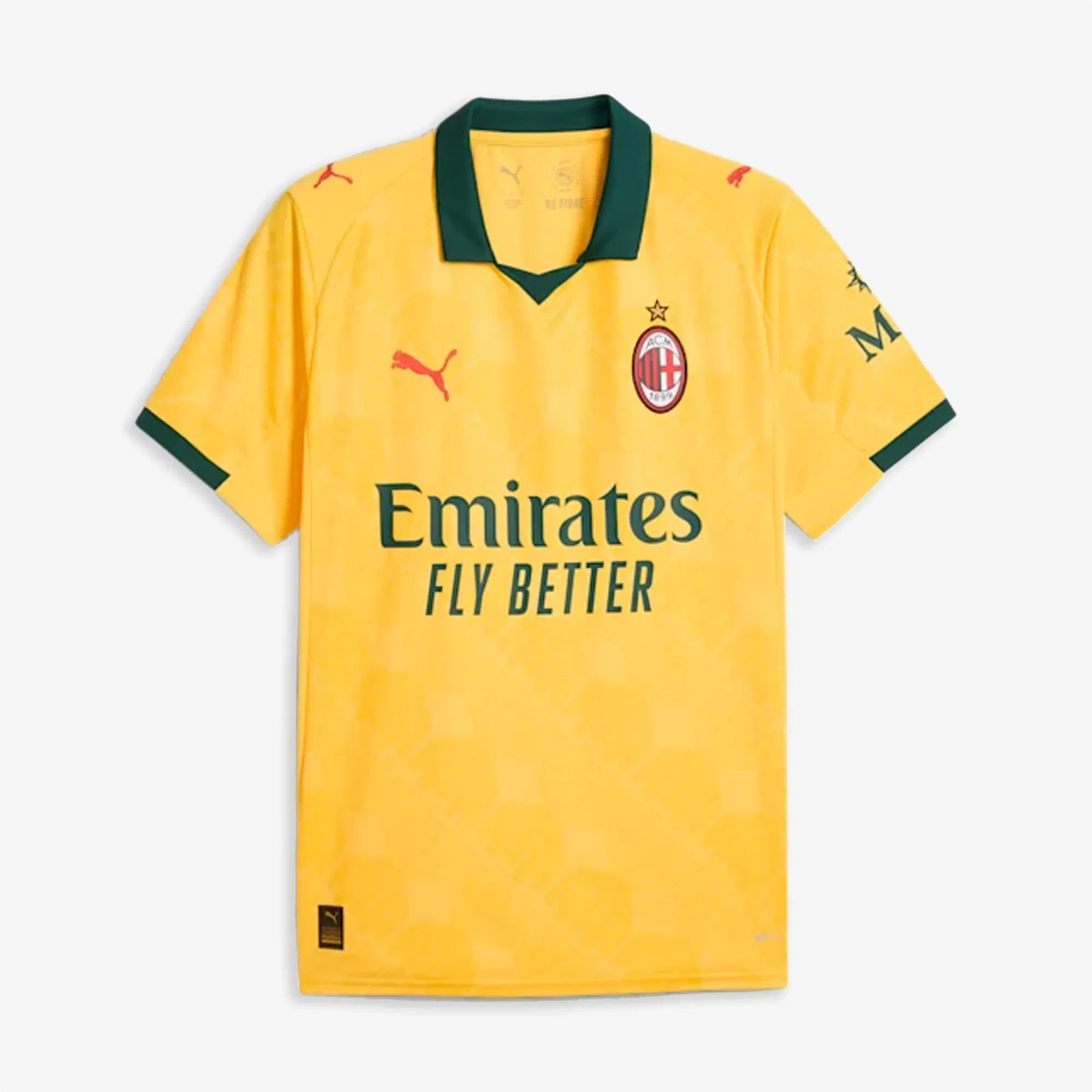 PUMA 25/26 AC MILAN THIRD KIT REPLICA JERSEY { SUNNY YELLOW/DARK MYRTLE