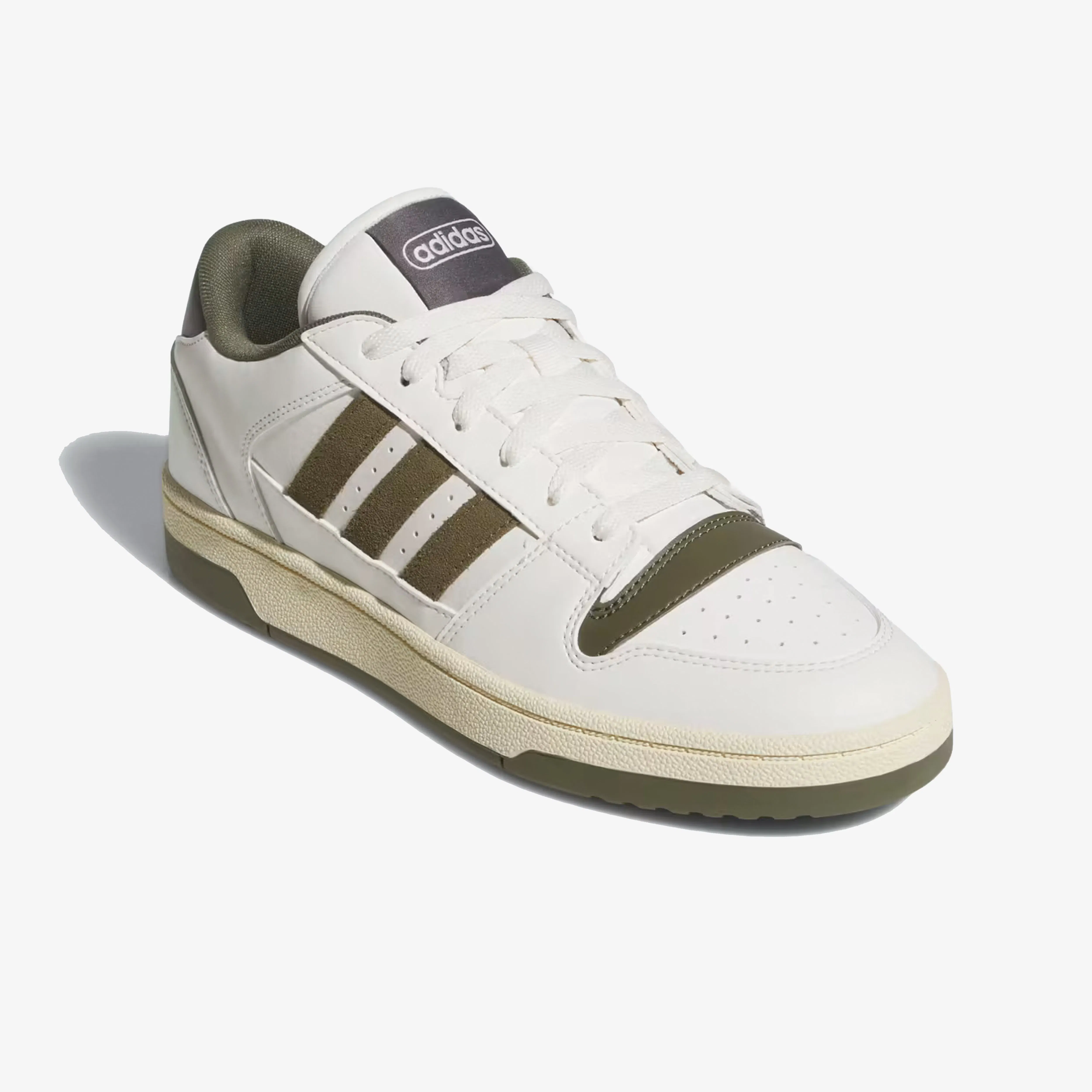 ADIDAS ORIGINALS BREAK START { CORE WHITE/OLIVE STRATA