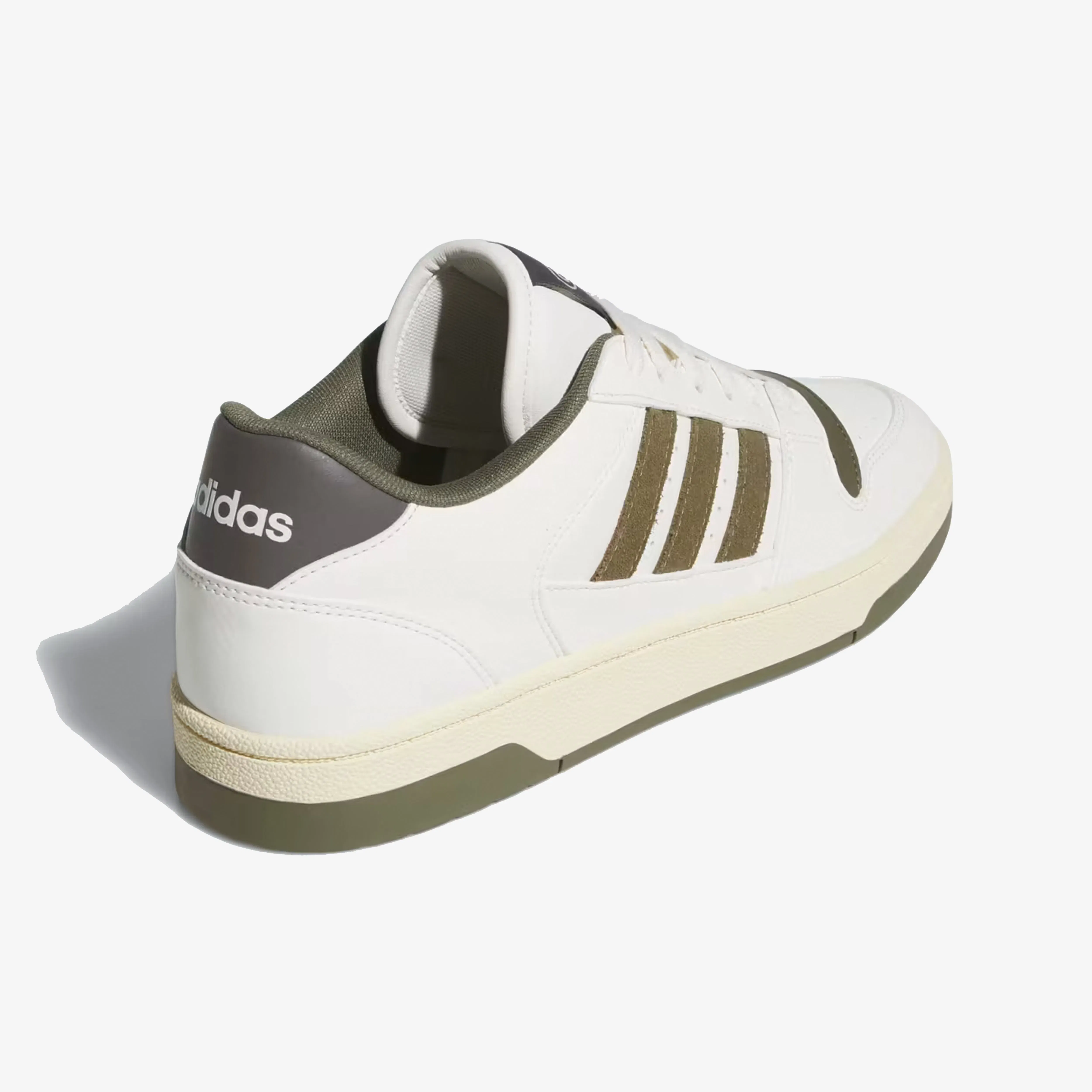 ADIDAS ORIGINALS BREAK START { CORE WHITE/OLIVE STRATA