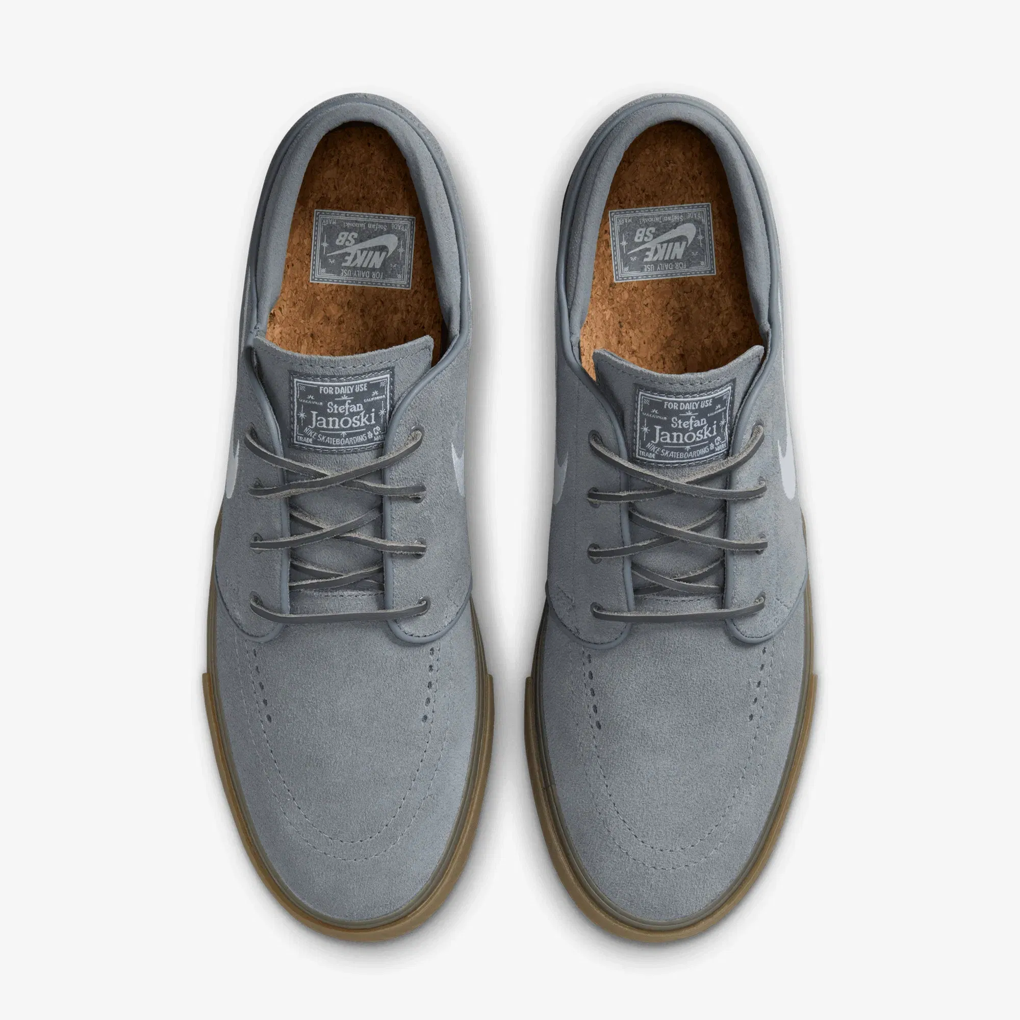 Nike SB ZOOM JANOSKI OG+ { COOL GREY/WHITE-COOL GREY