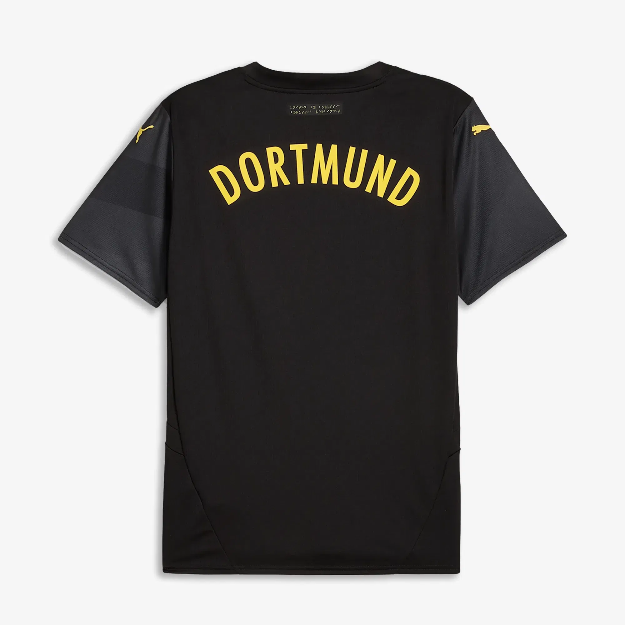 PUMA BORUSSIA DORTMUND 24/25 AWAY FOOTBALL JERSEY { BLACK