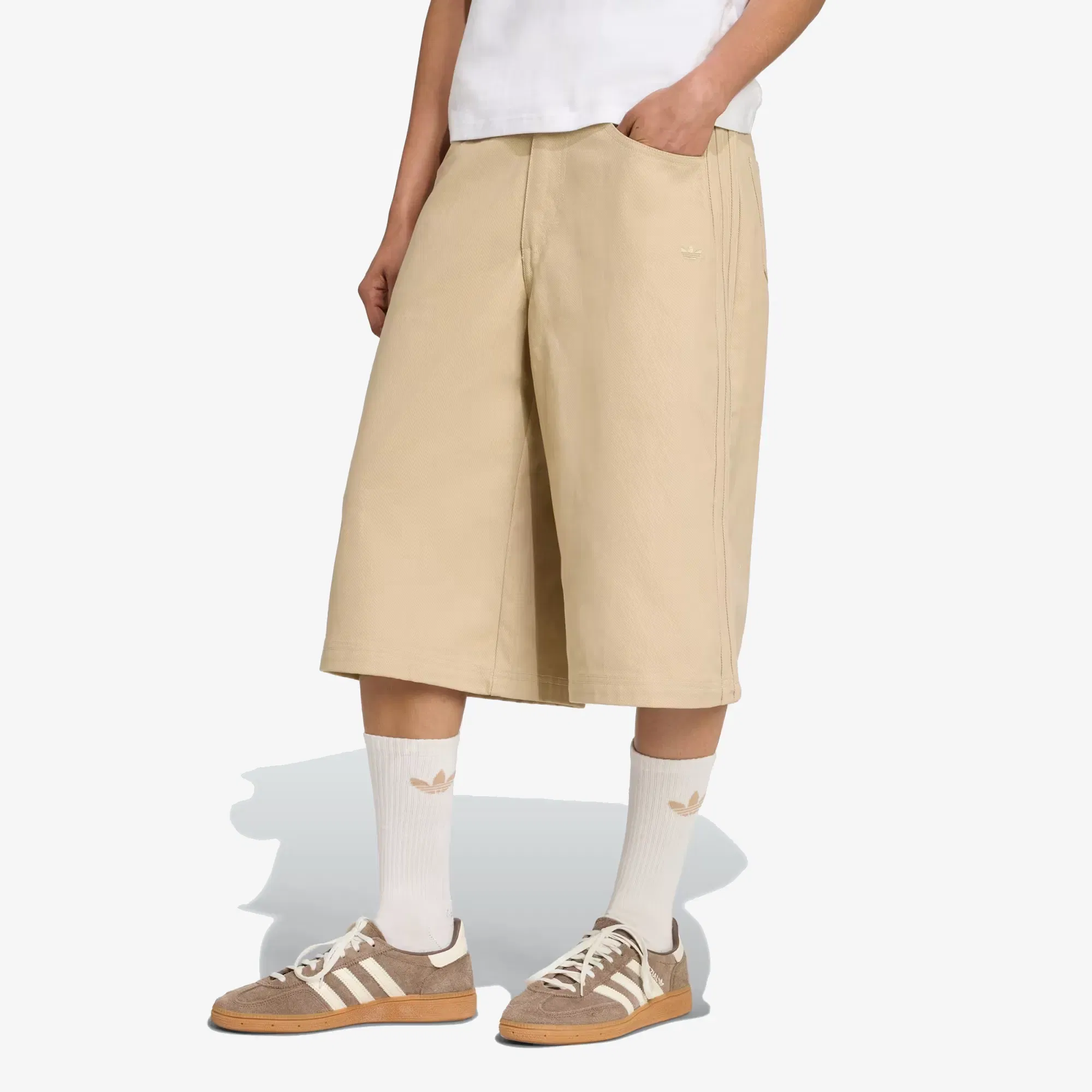 Adidas Originals FIREBIRD UTILITY JORTS { STONE KHAKI