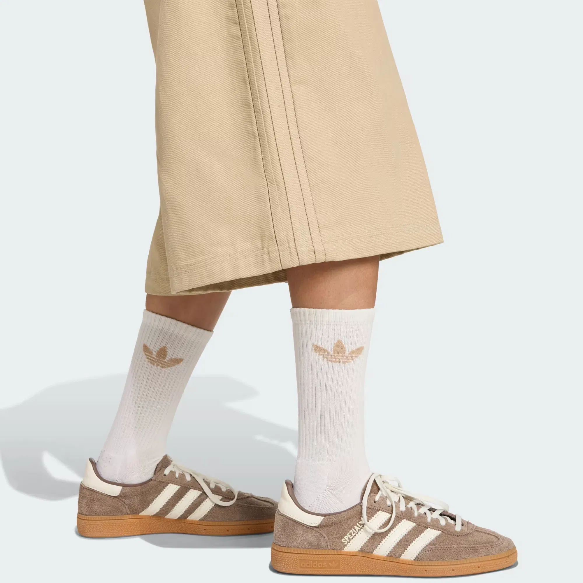 Adidas Originals FIREBIRD UTILITY JORTS { STONE KHAKI