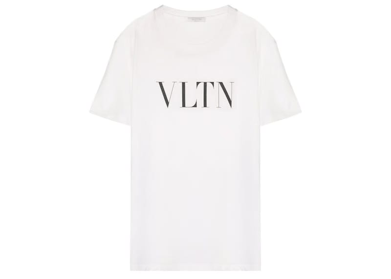 Valentino VLTN Print T-Shirt White/Black