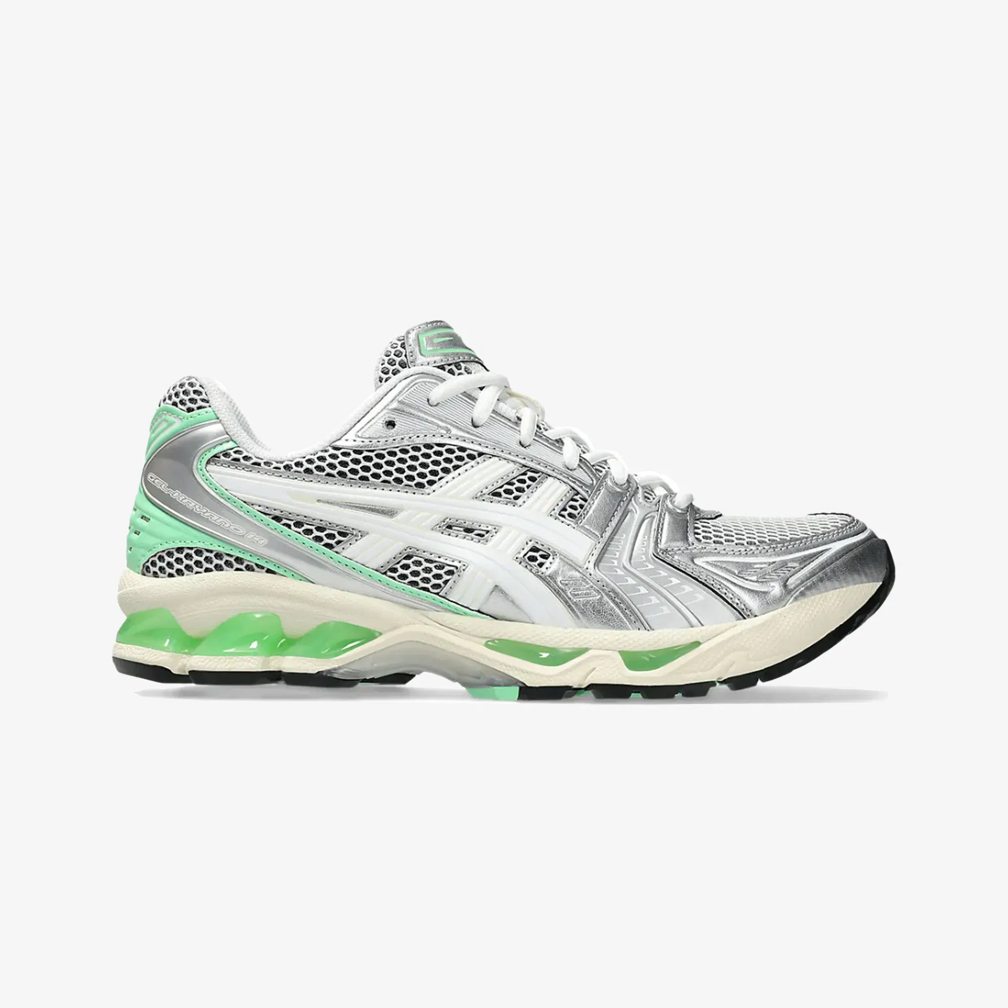 ASICS GEL-KAYANO 14 { WHITE/MENTHOL