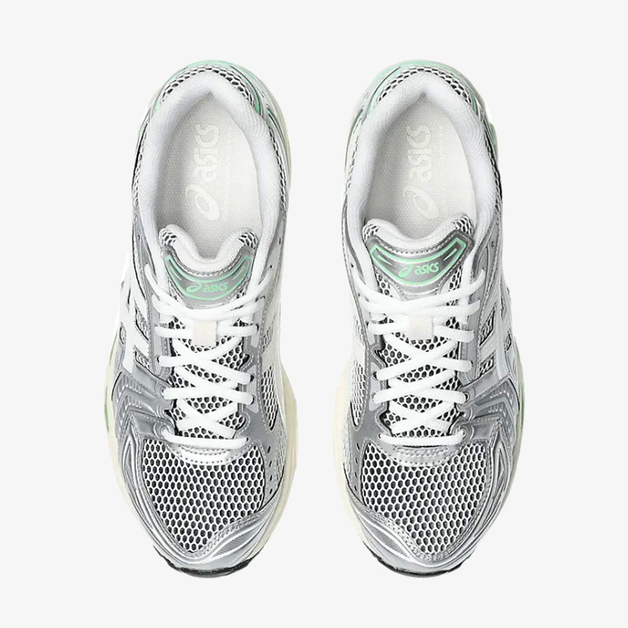 ASICS GEL-KAYANO 14 { WHITE/MENTHOL