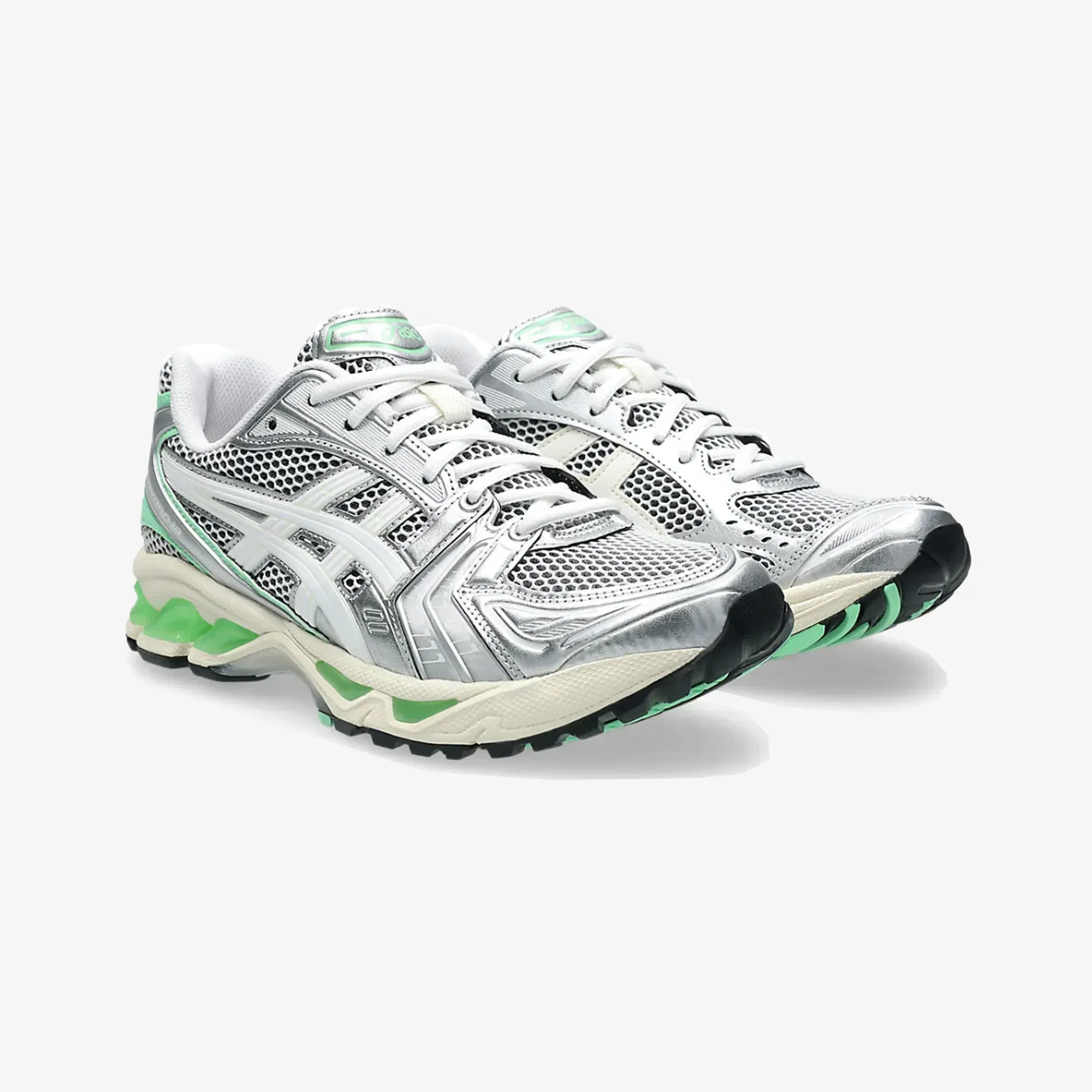 ASICS GEL-KAYANO 14 { WHITE/MENTHOL
