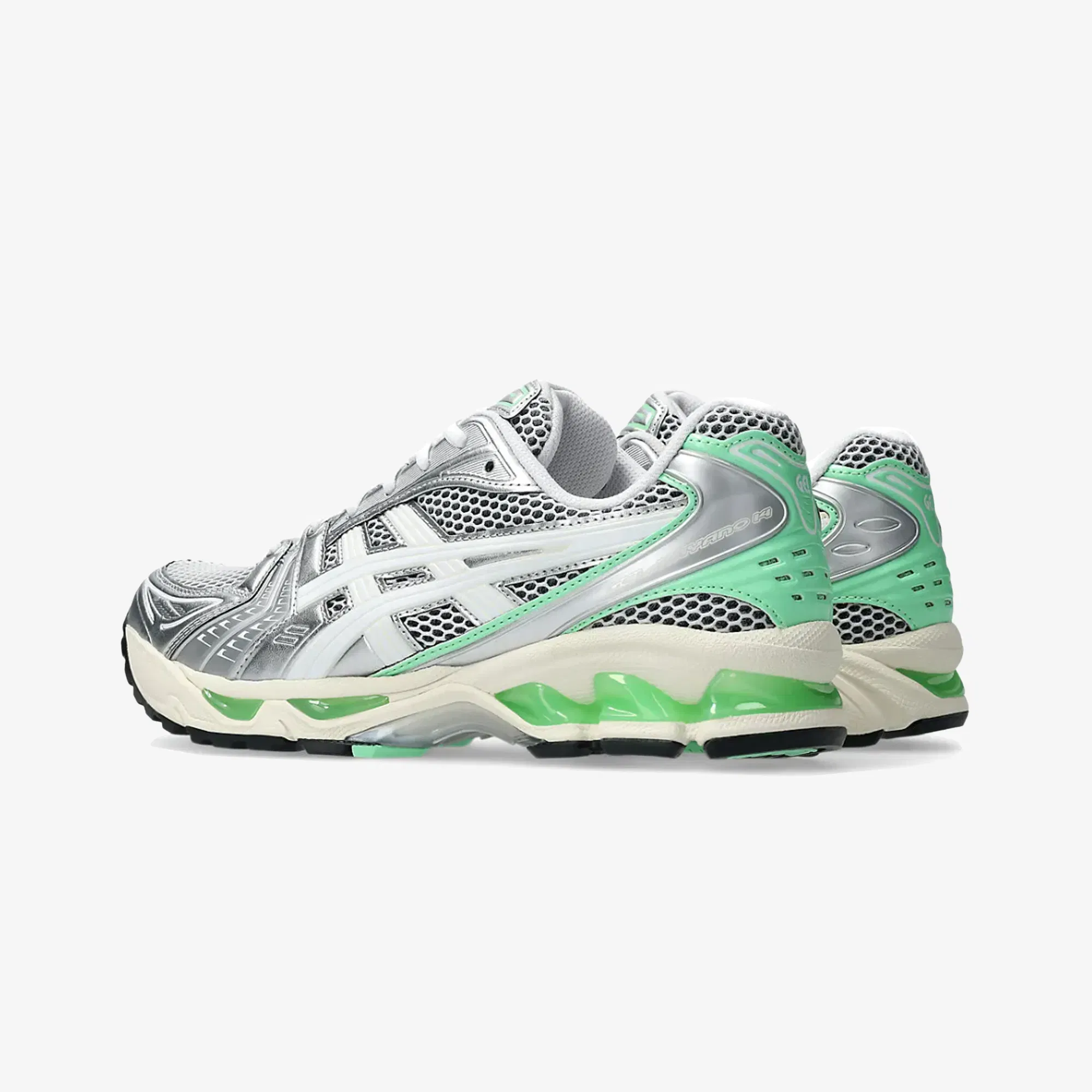 ASICS GEL-KAYANO 14 { WHITE/MENTHOL