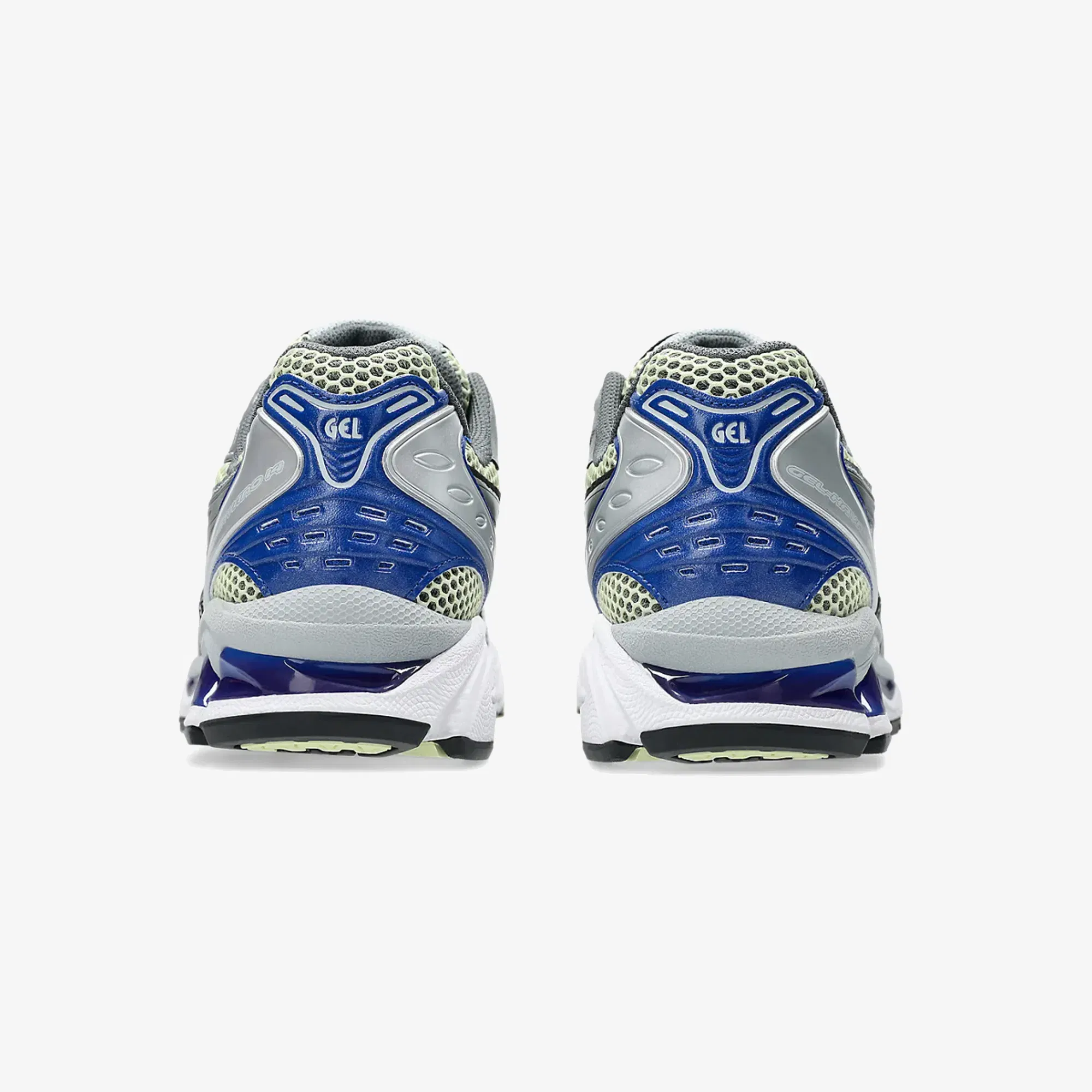 ASICS GEL-KAYANO 14 { SOFT YELLOW/ASICS BLUE