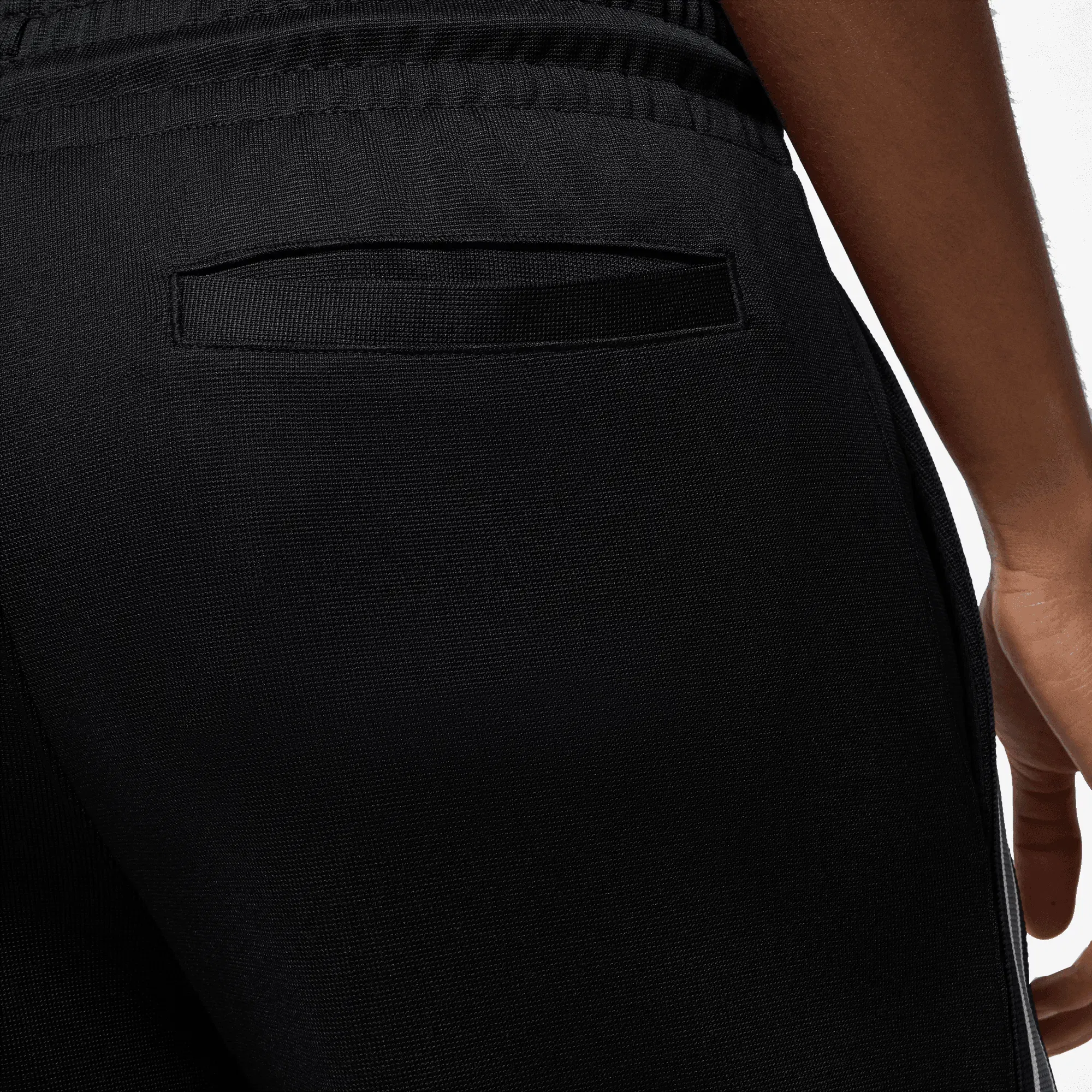 JORDAN BROOKLYN TRACK PANTS { BLACK/SAIL