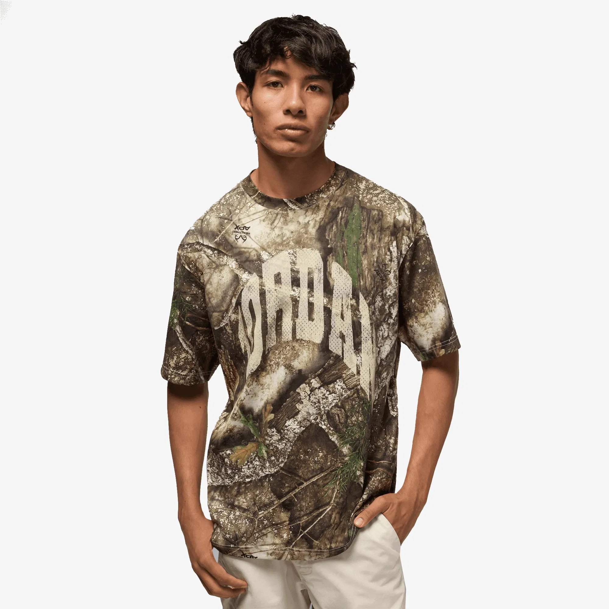 JORDAN BROOKLYN REALTREE T-SHIRT { SAIL/SAIL