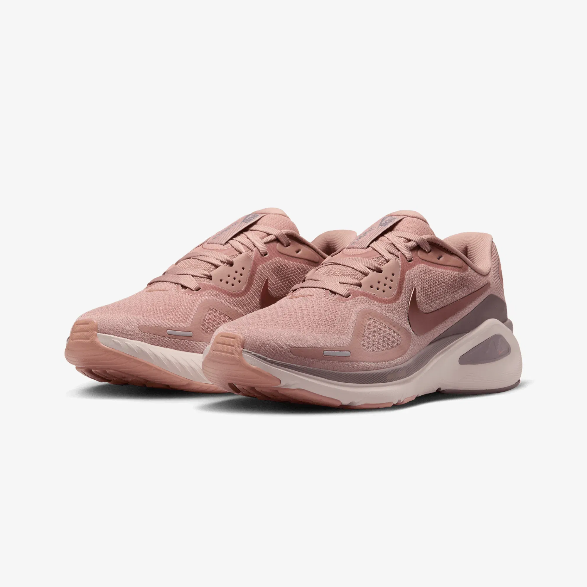 NIKE STRUCTURE 26 { PARTICLE PINK/MTLC ROSE GOLD-TAUPE GREY