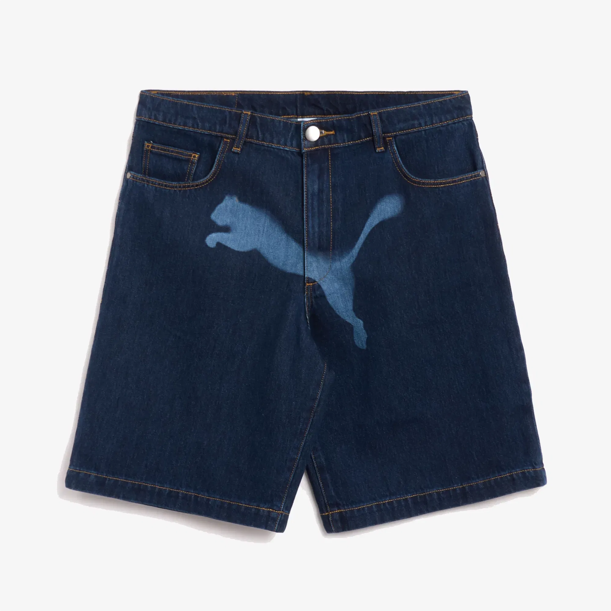 PUMA x A$AP ROCKY DENIM SHORTS { DARK DENIM