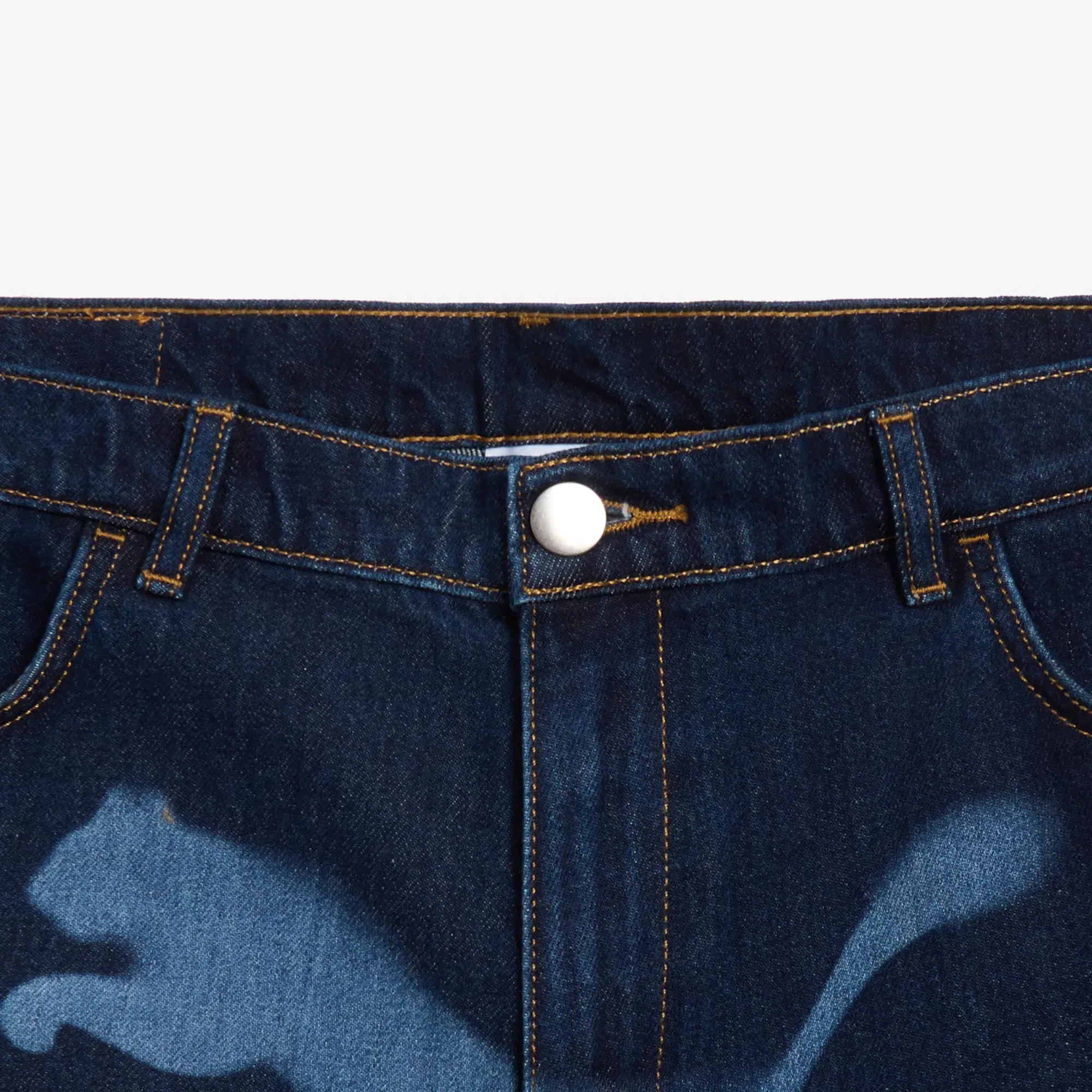 PUMA x A$AP ROCKY DENIM SHORTS { DARK DENIM