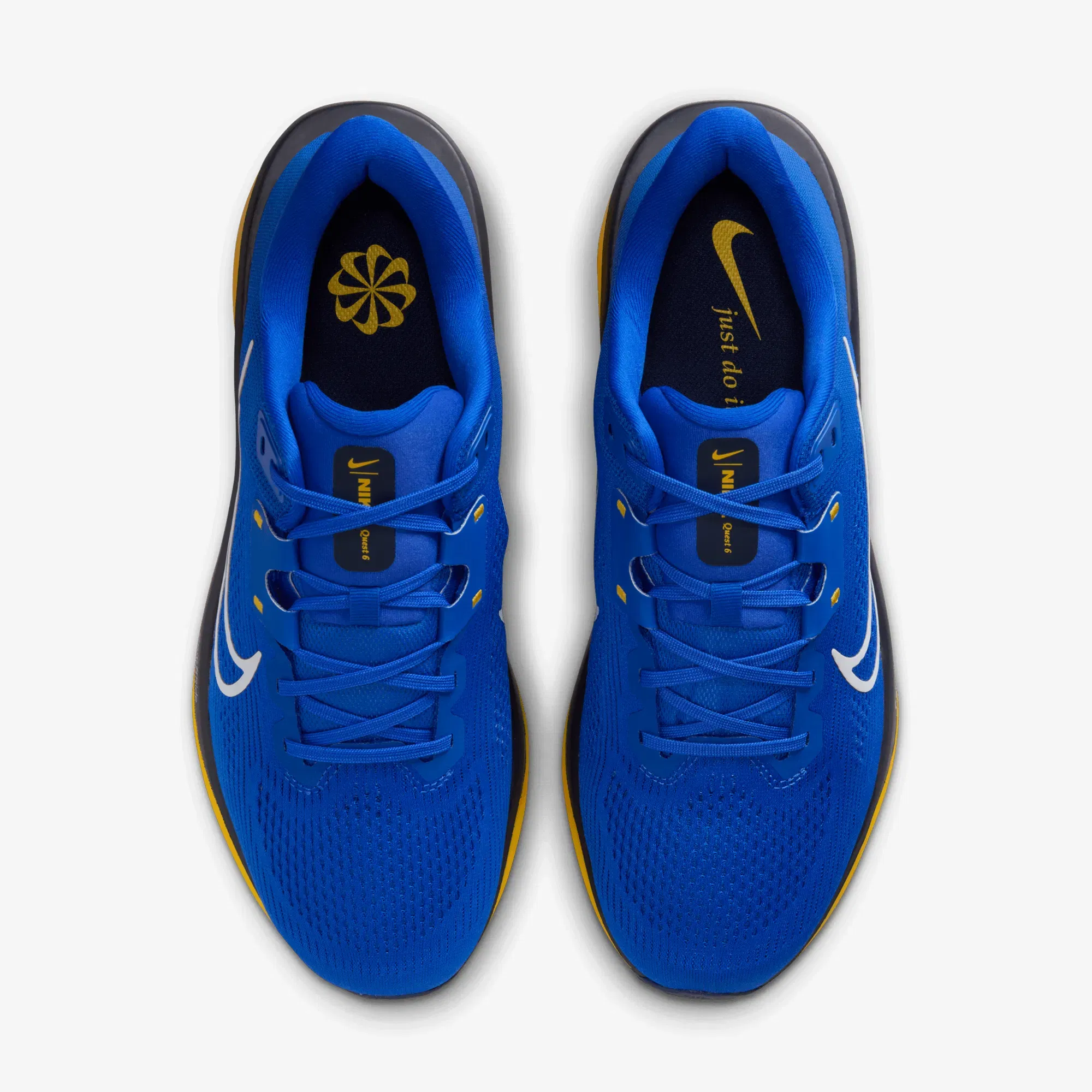 Nike QUEST 6 { GAME ROYAL/FOOTBALL GREY-MIDNIGHT NAVY