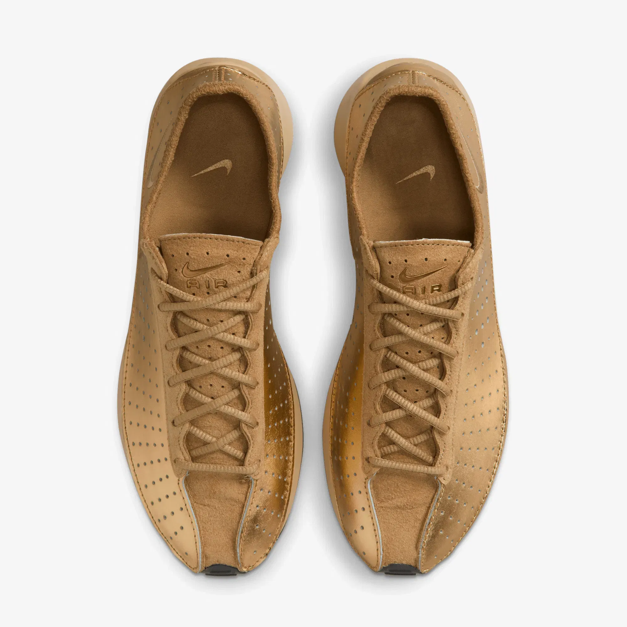 Nike AIR SUPERFLY { METALLIC GOLD/PARACHUTE BEIGE-BLACK