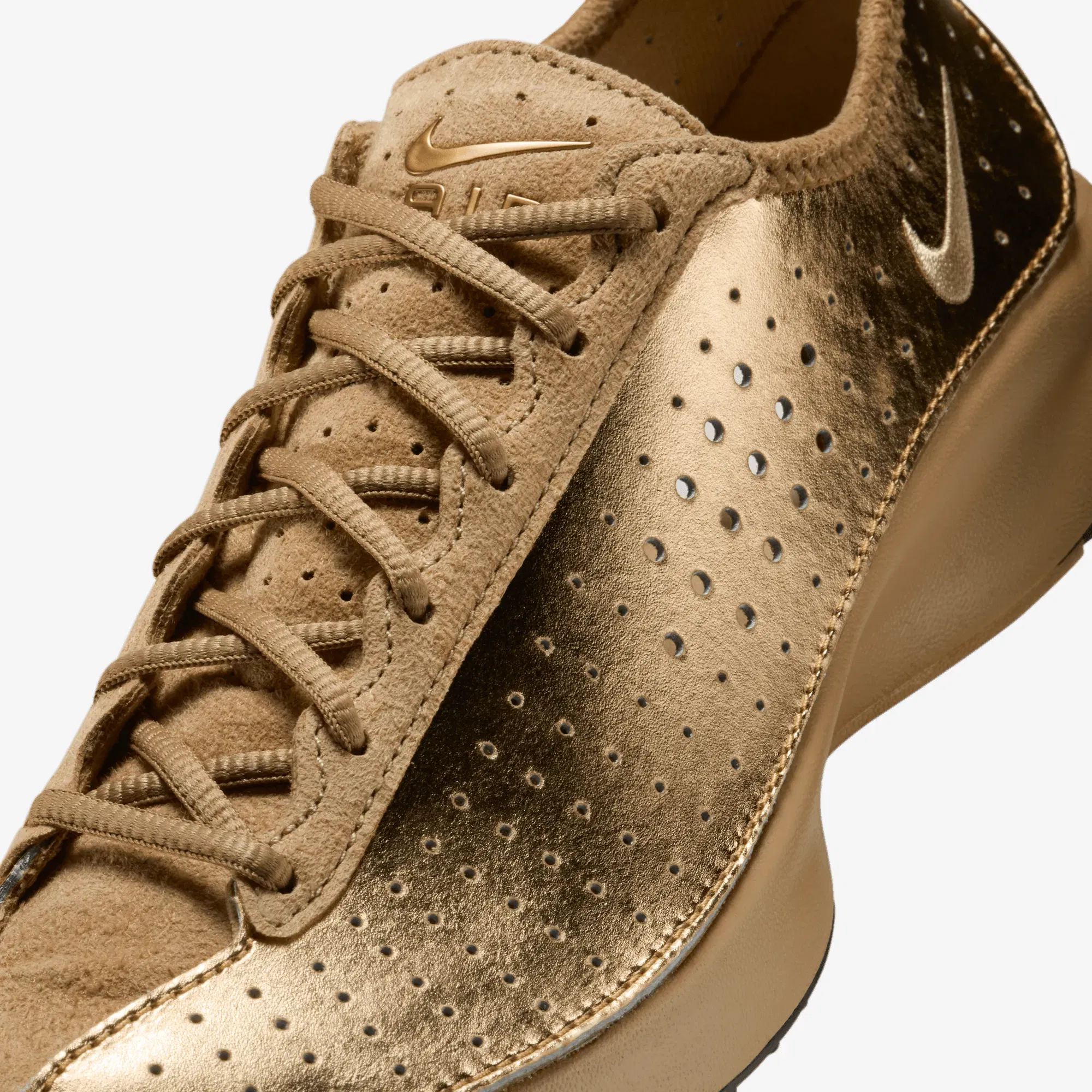 Nike AIR SUPERFLY { METALLIC GOLD/PARACHUTE BEIGE-BLACK