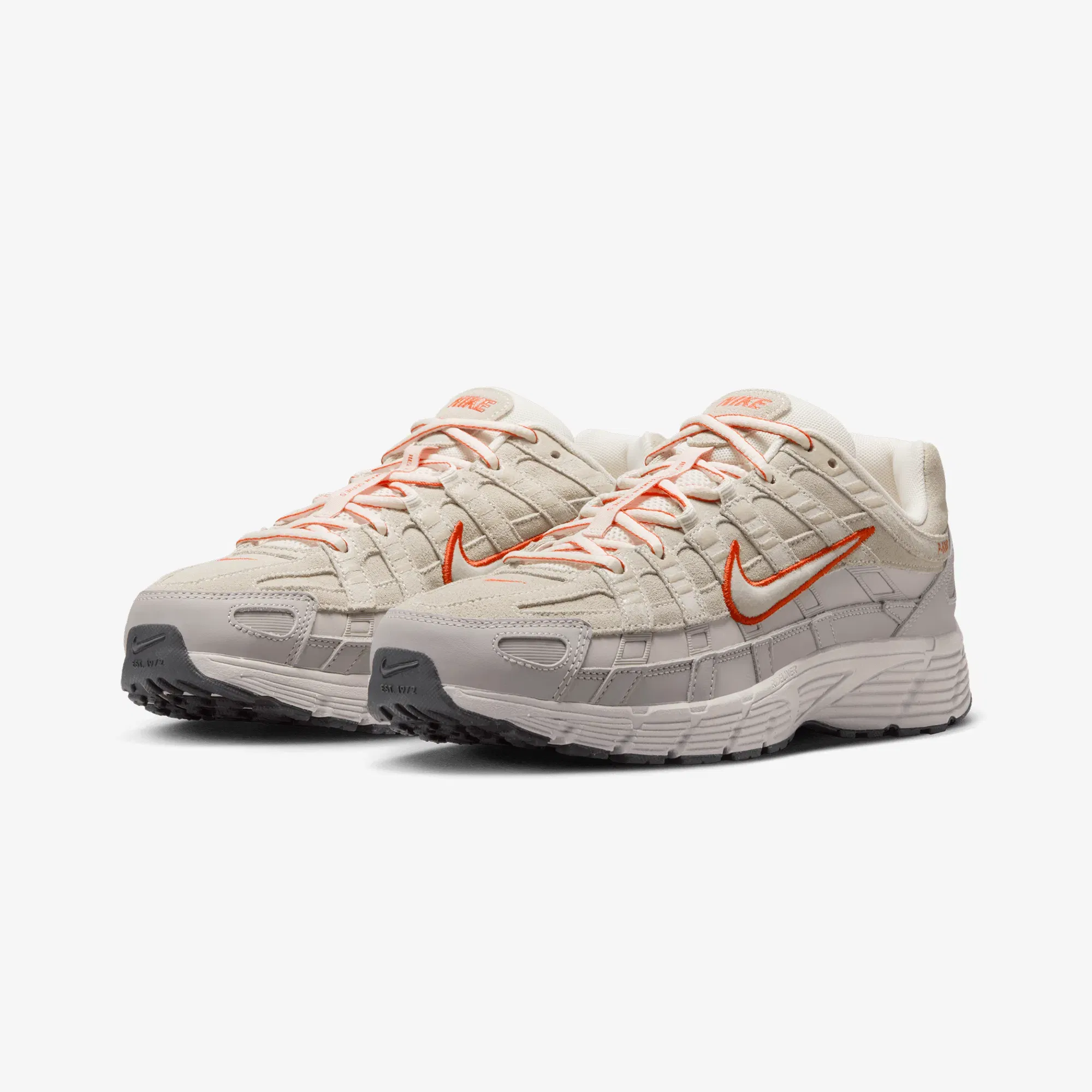 NIKE P-6000 PRM { PHANTOM/PICANTE RED-COLLEGE GREY-BLACK