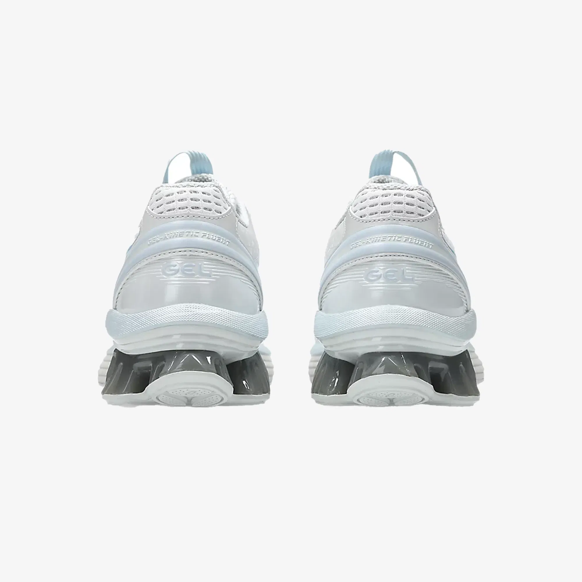 ASICS US6-S GEL-KINETIC FLUENT { GLACIER GREY/SOFT SKY
