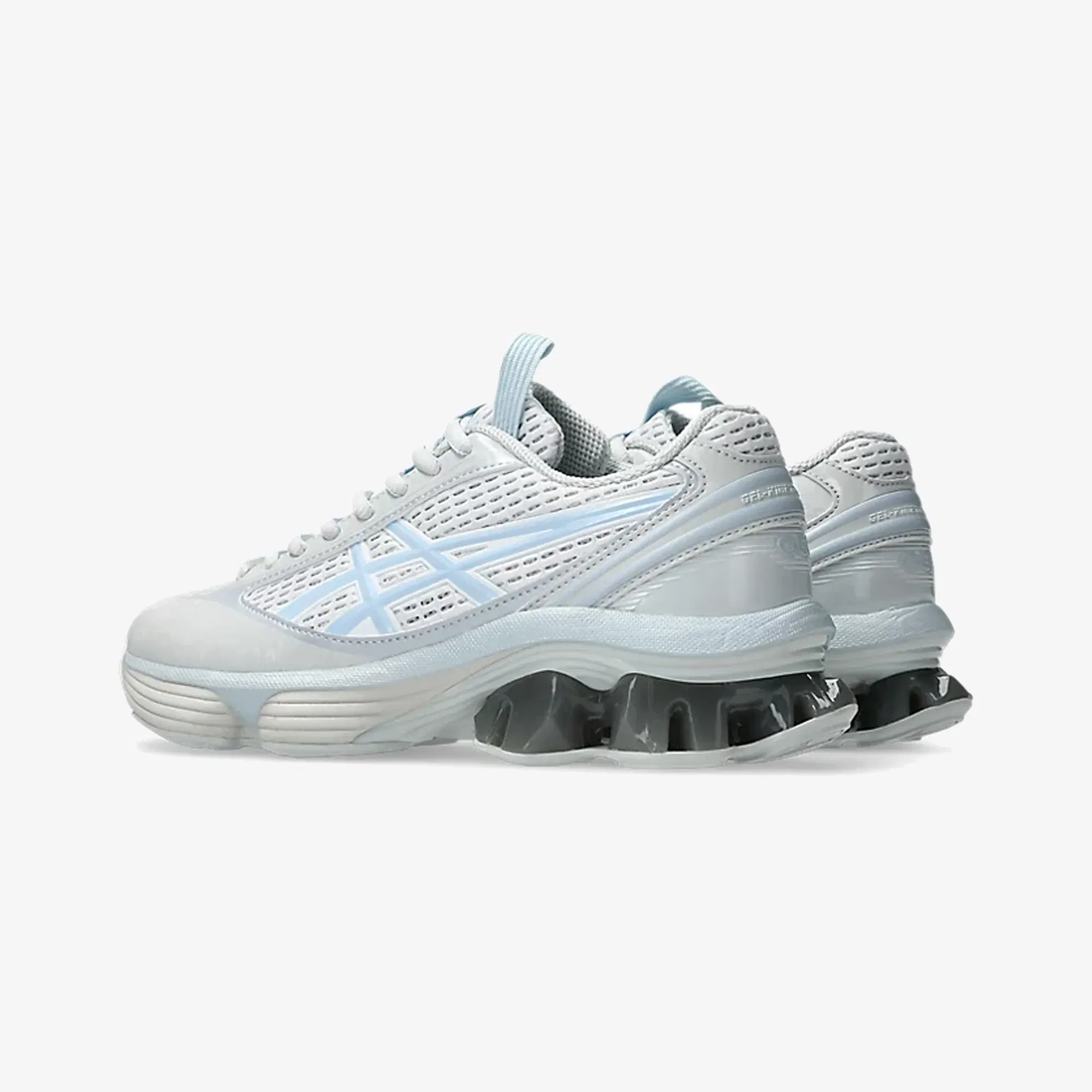 ASICS US6-S GEL-KINETIC FLUENT { GLACIER GREY/SOFT SKY
